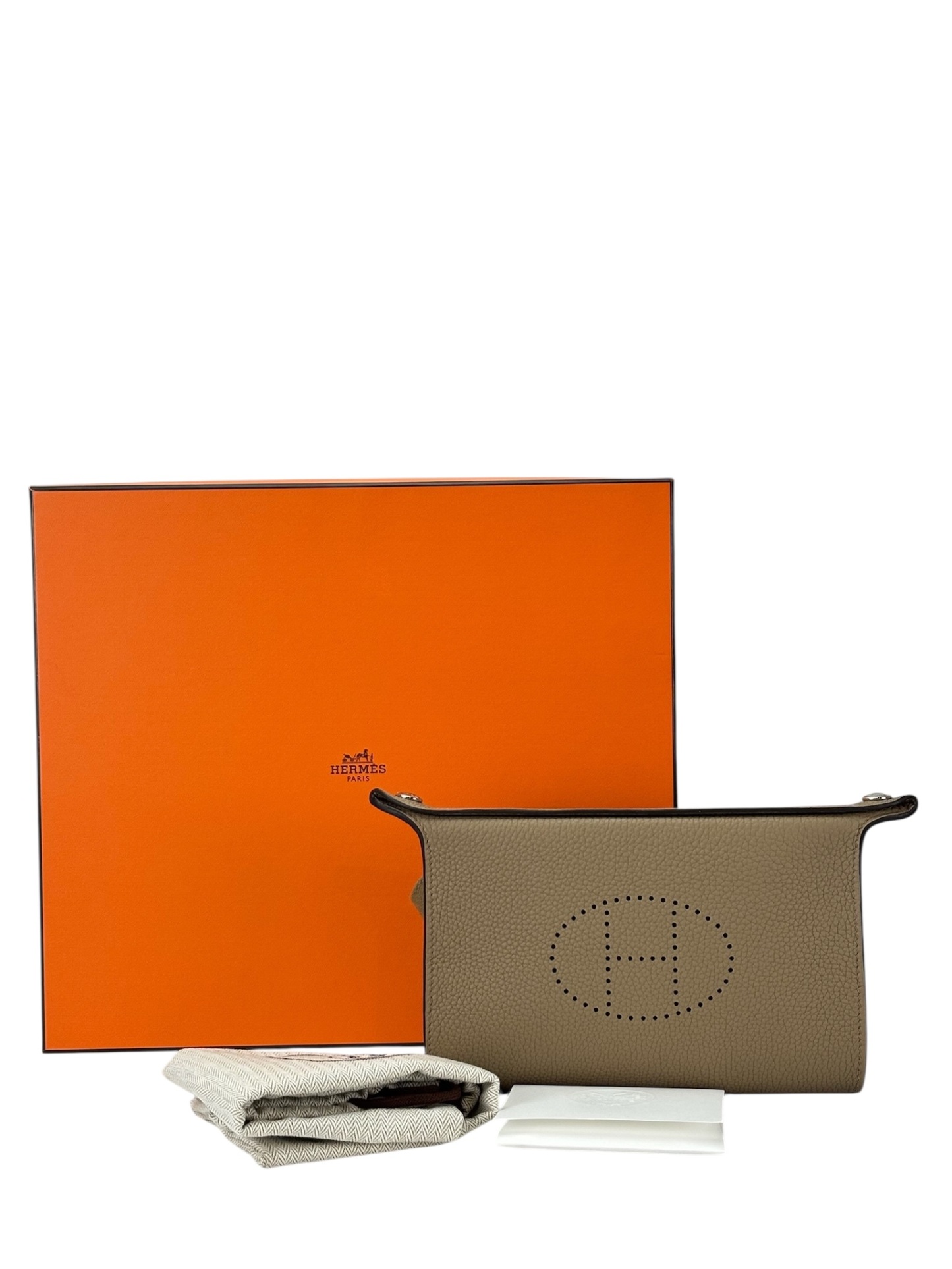 HERMES - S2 Trench TC Shoulder Bag Silver Hardware 