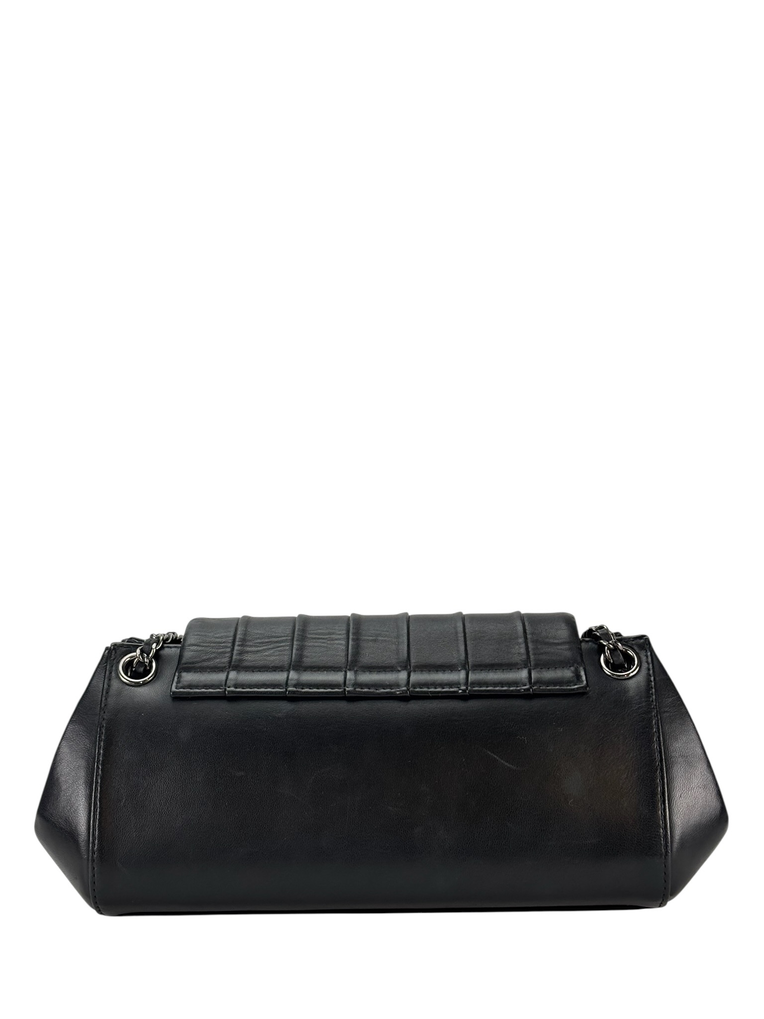 CHANEL Black Mademoiselle Ligne Flap Bag 