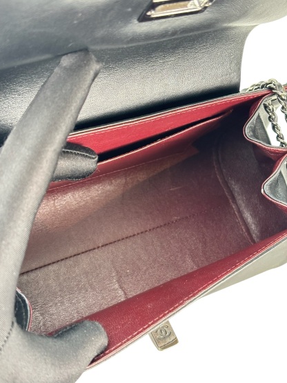 CHANEL Black Mademoiselle Ligne Flap Bag 