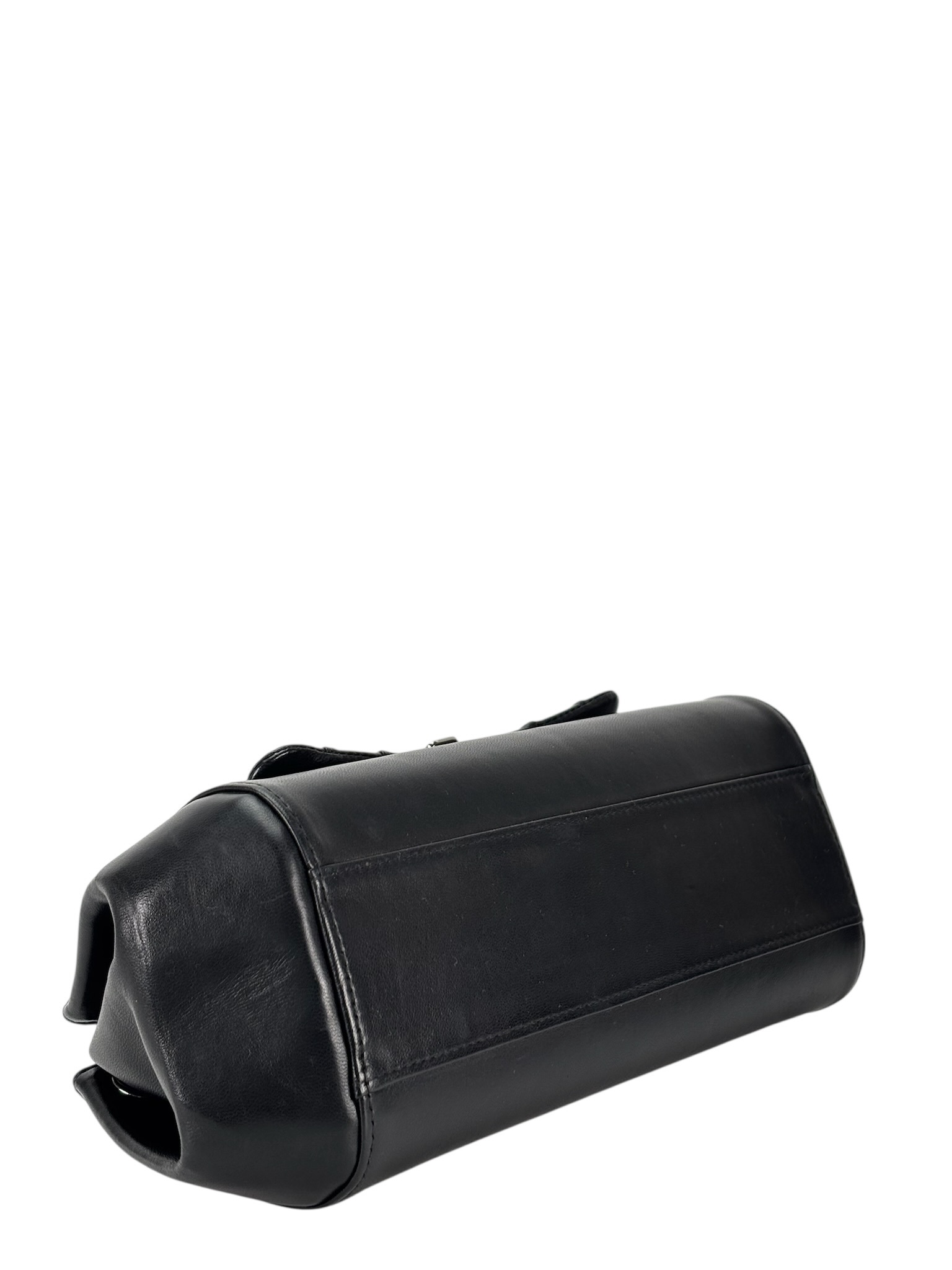 CHANEL Black Mademoiselle Ligne Flap Bag 