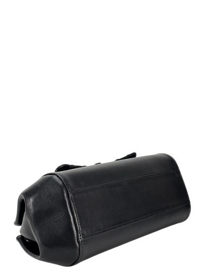 CHANEL Black Mademoiselle Ligne Flap Bag 