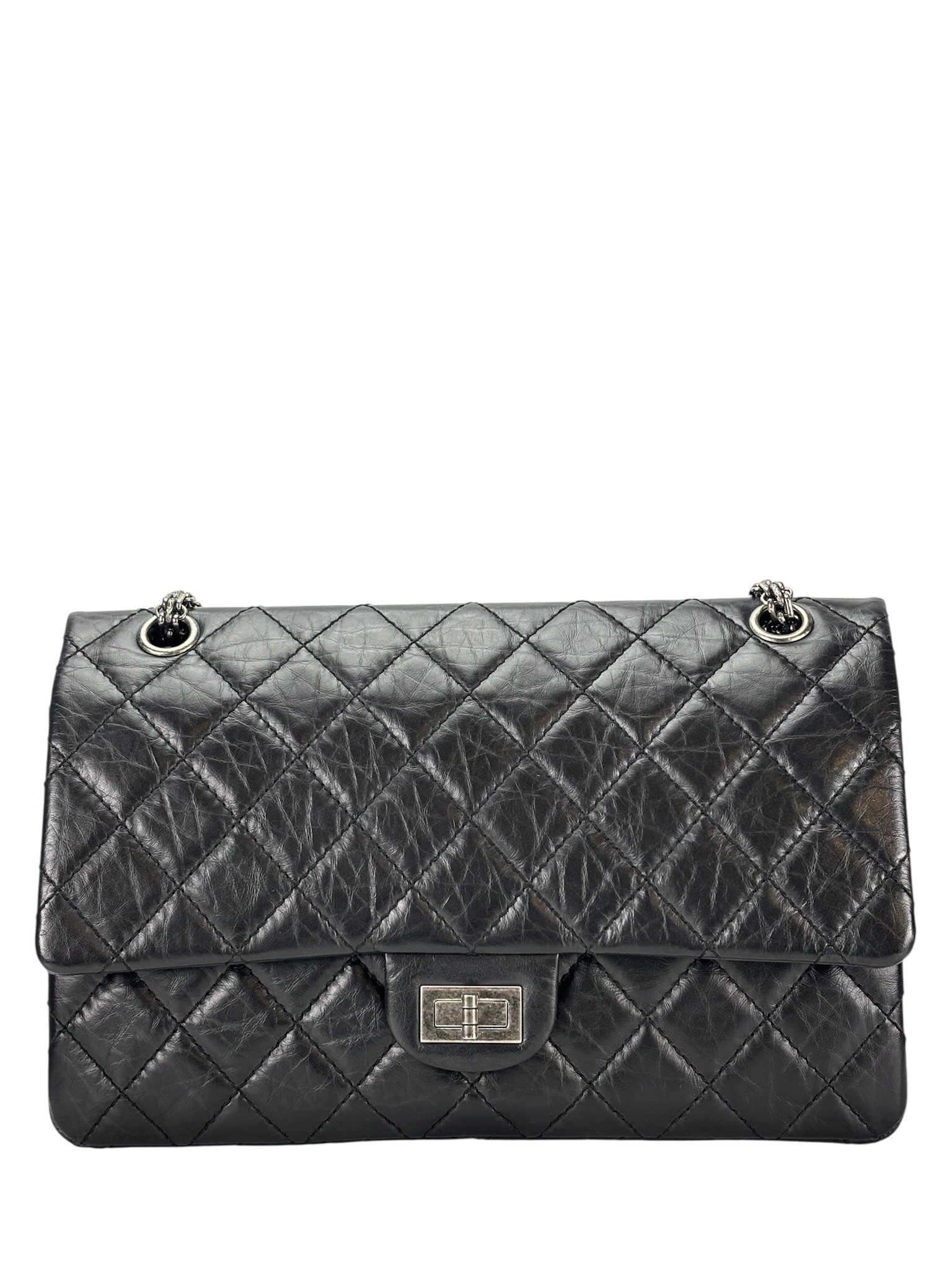 CHANEL - 2.55 Reissue Quilted Calfskin Leather Flap Bag 