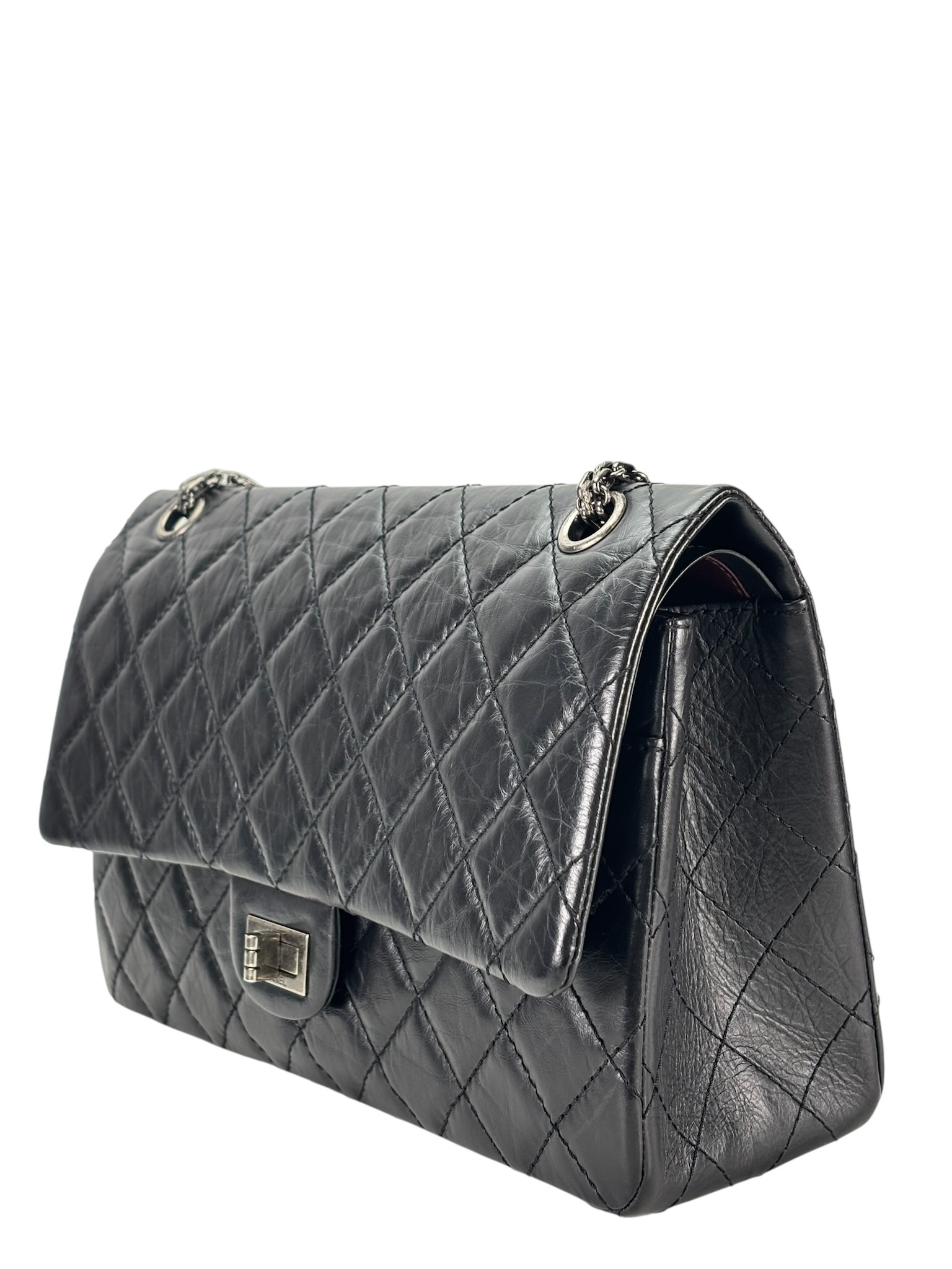 CHANEL - 2.55 Reissue Quilted Calfskin Leather Flap Bag 