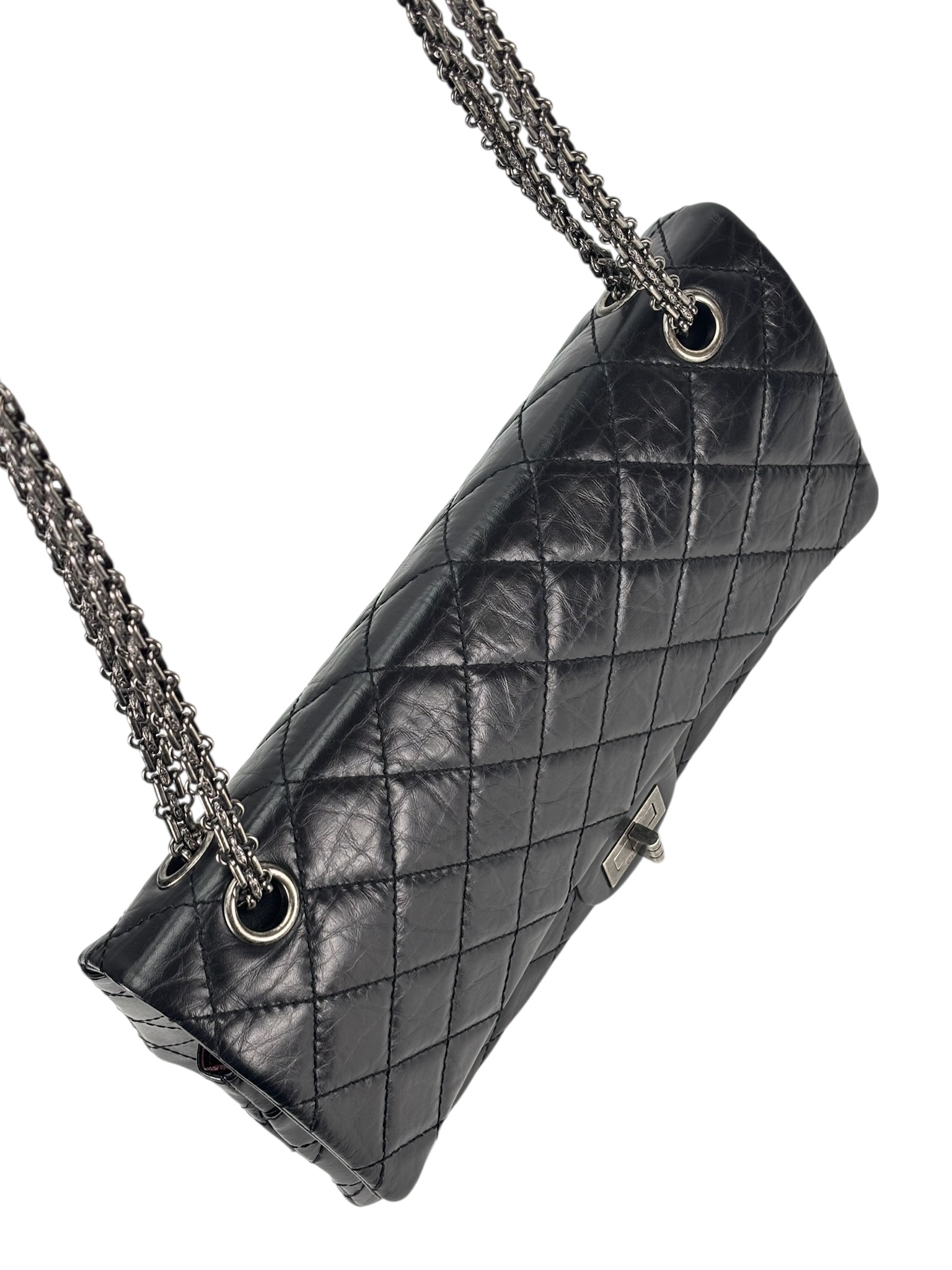 CHANEL - 2.55 Reissue Quilted Calfskin Leather Flap Bag 
