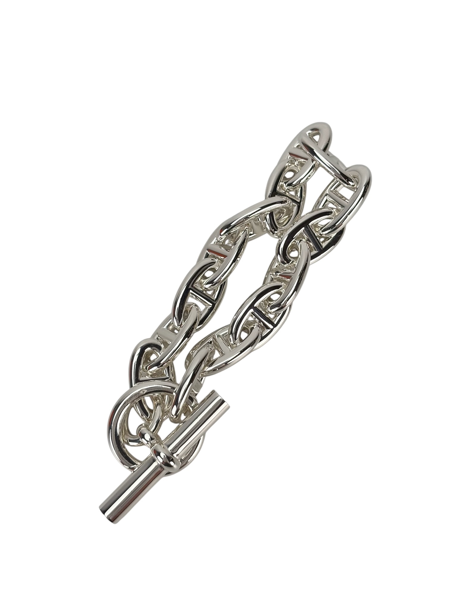 HERMES - Chaine d'ancre Bracelet  SILVER AG925