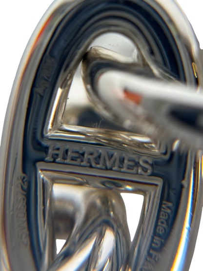 HERMES - Chaine d'ancre Bracelet  SILVER AG925