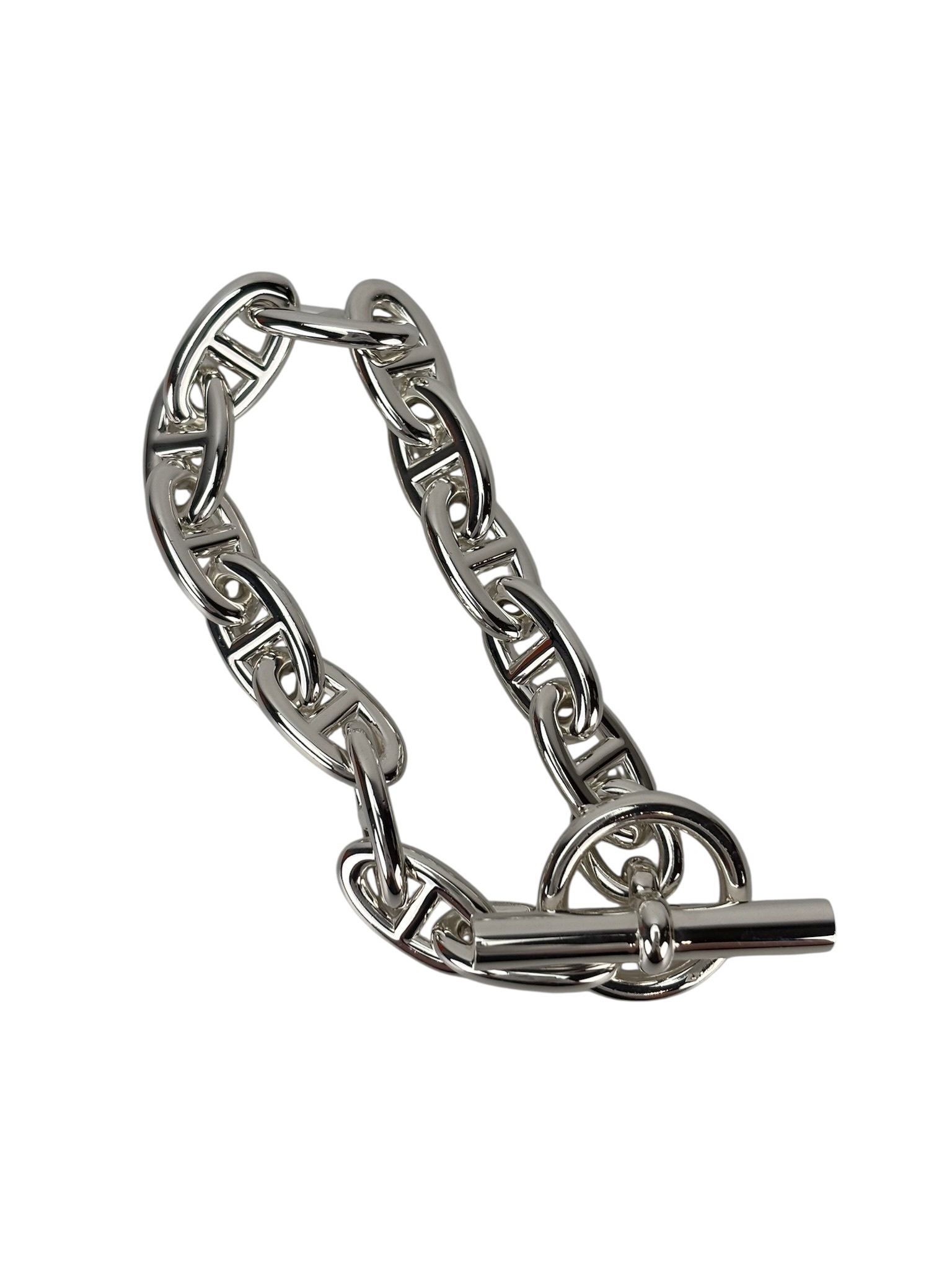 HERMES - Chaine d'ancre Bracelet  SILVER AG925
