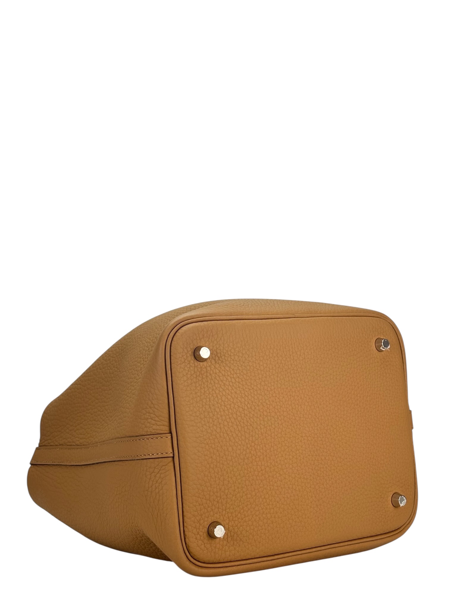 HERMES - Picotin PM Picotin 22 Biscuit TC Palladium Hardware