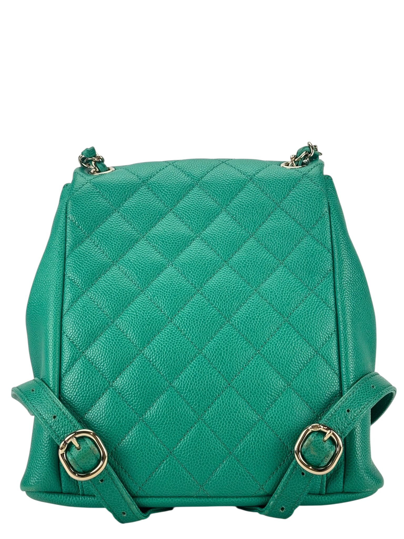 CHANEL - Green Caviar Duma Backpack
