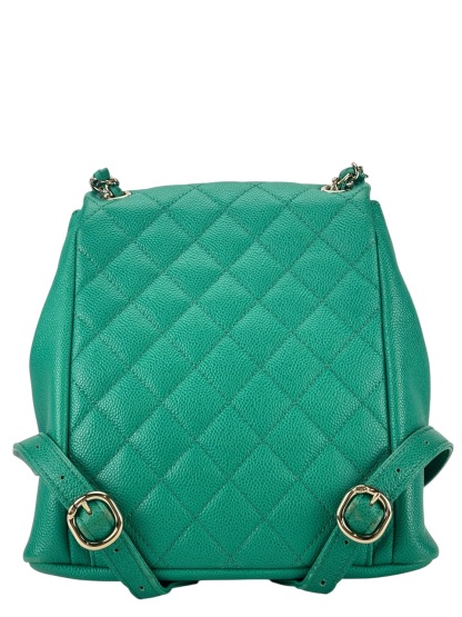 CHANEL - Green Caviar Duma Backpack