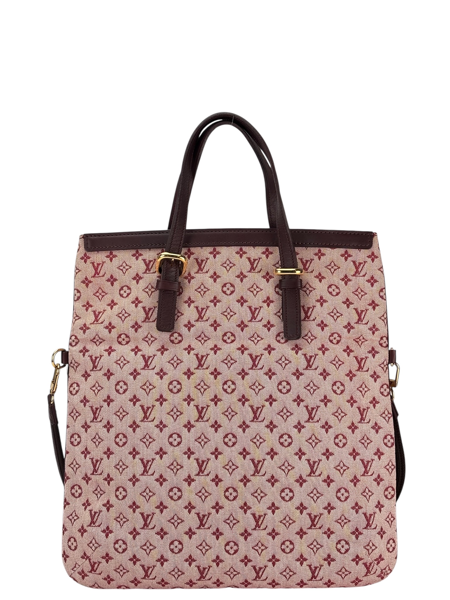 LOUIS VUITTON - Canvas Monogram Francoise Bag Red