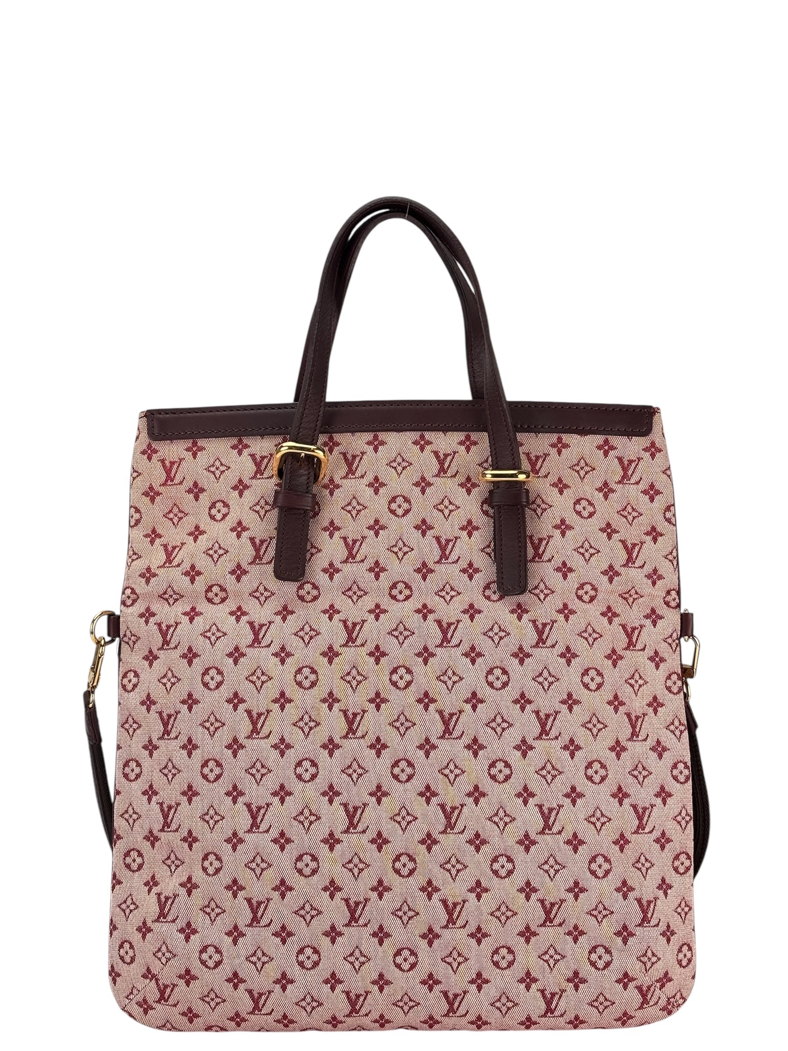 LOUIS VUITTON - Canvas Monogram Francoise Bag Red