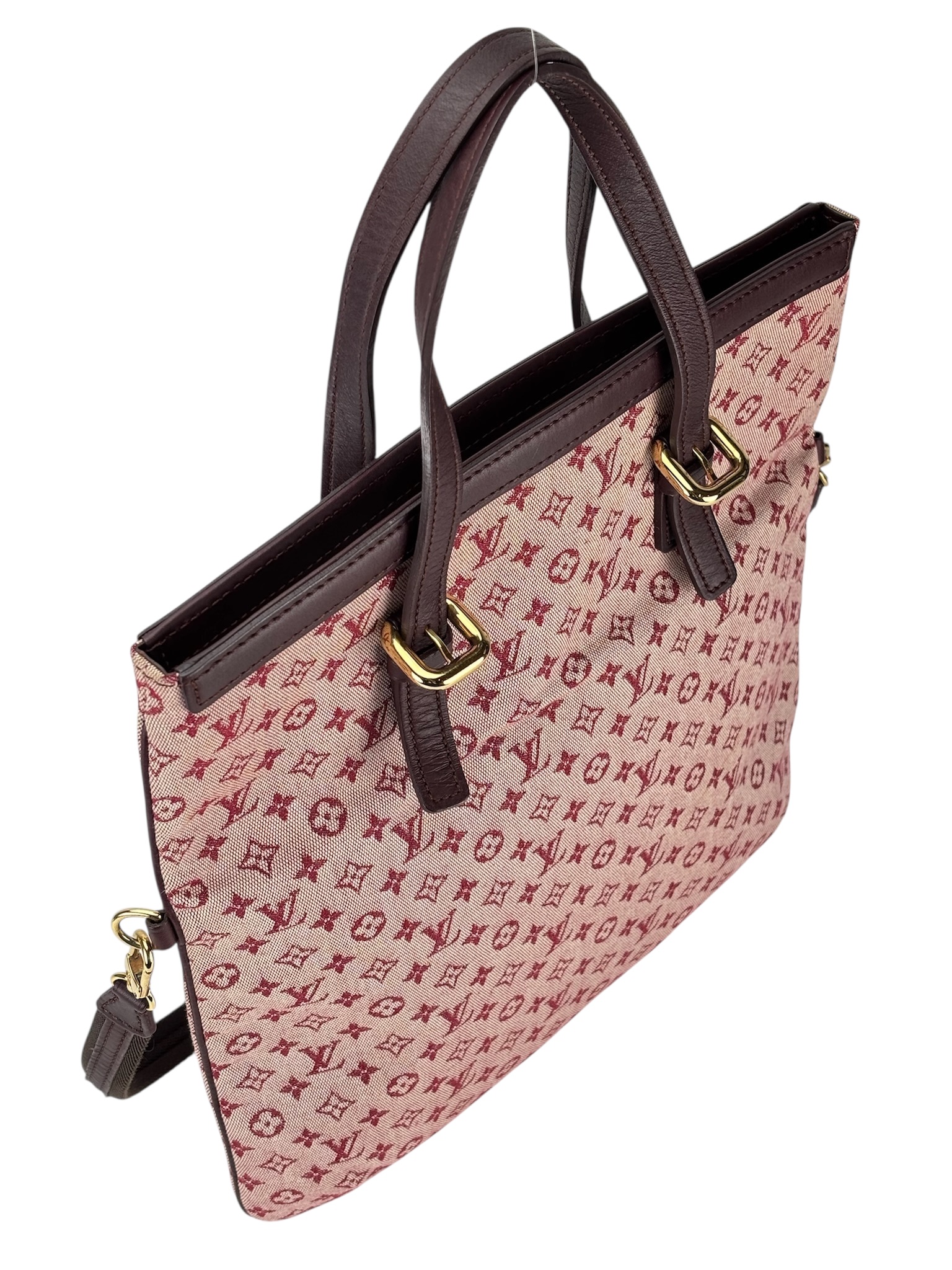 LOUIS VUITTON - Canvas Monogram Francoise Bag Red