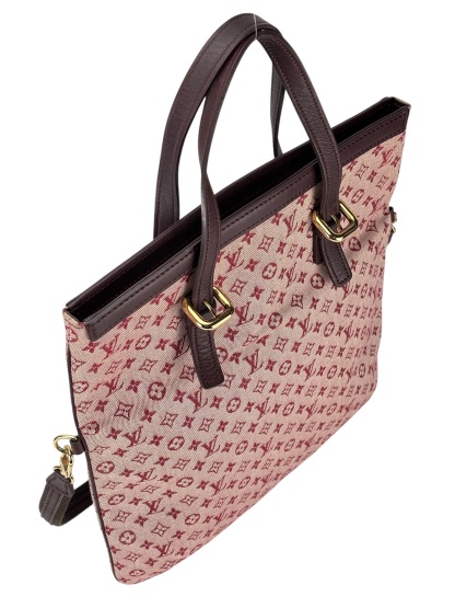 LOUIS VUITTON - Canvas Monogram Francoise Bag Red