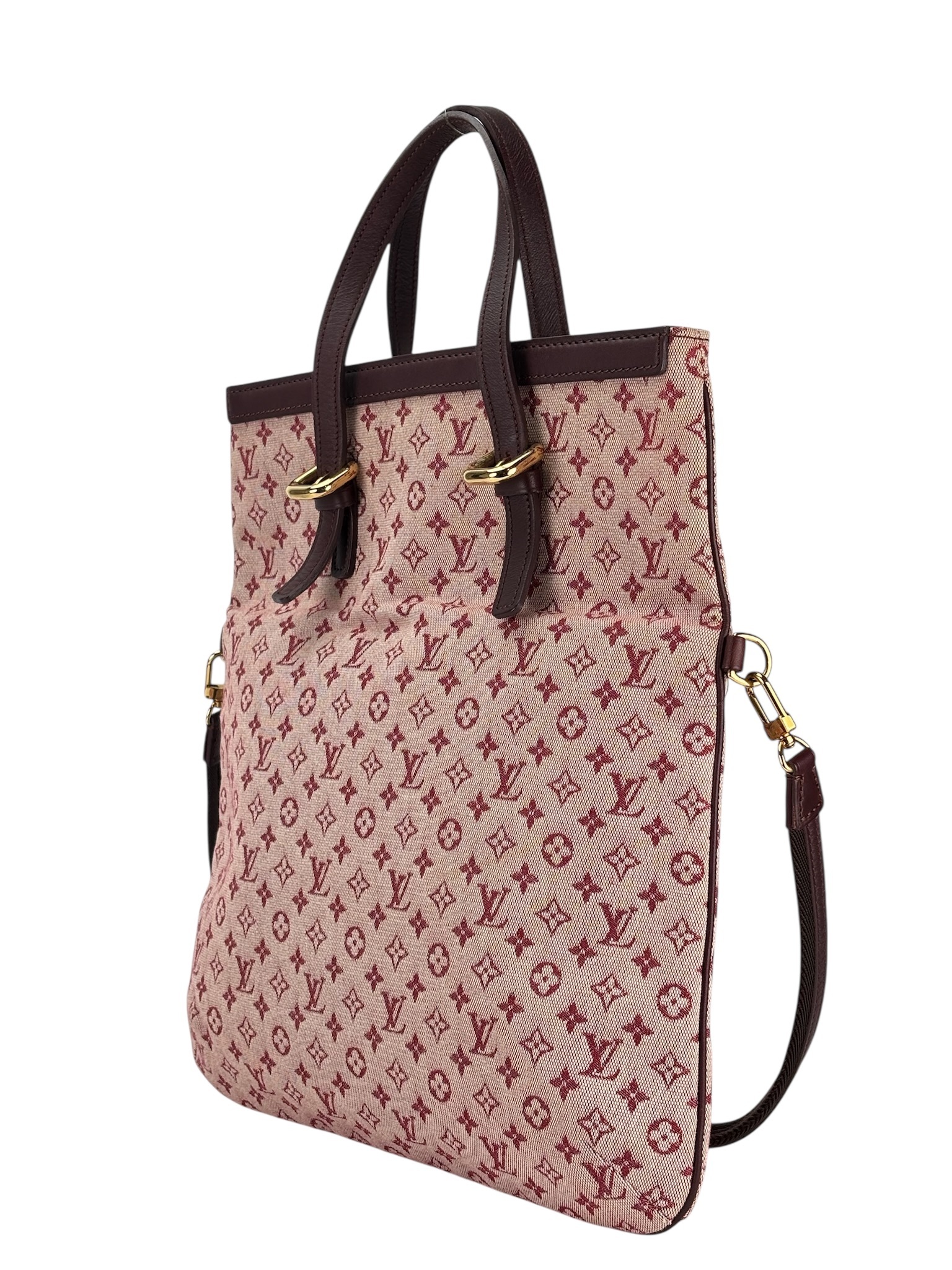 LOUIS VUITTON - Canvas Monogram Francoise Bag Red