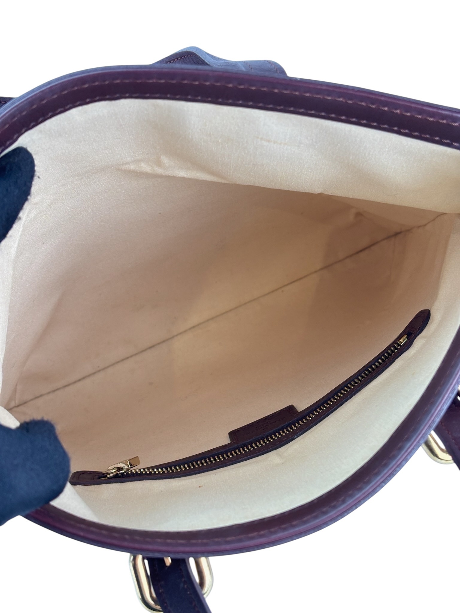 LOUIS VUITTON - Canvas Monogram Francoise Bag Red