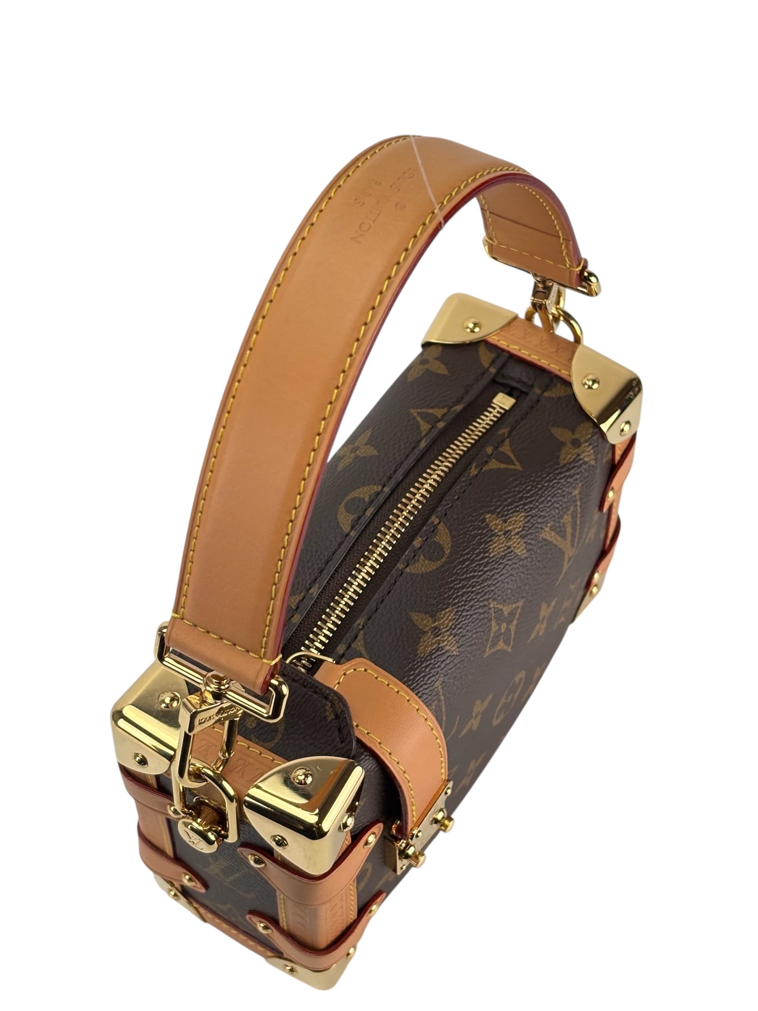 LOUIS VUITTON - Canvas Monogram Side Trunk Small Handbag