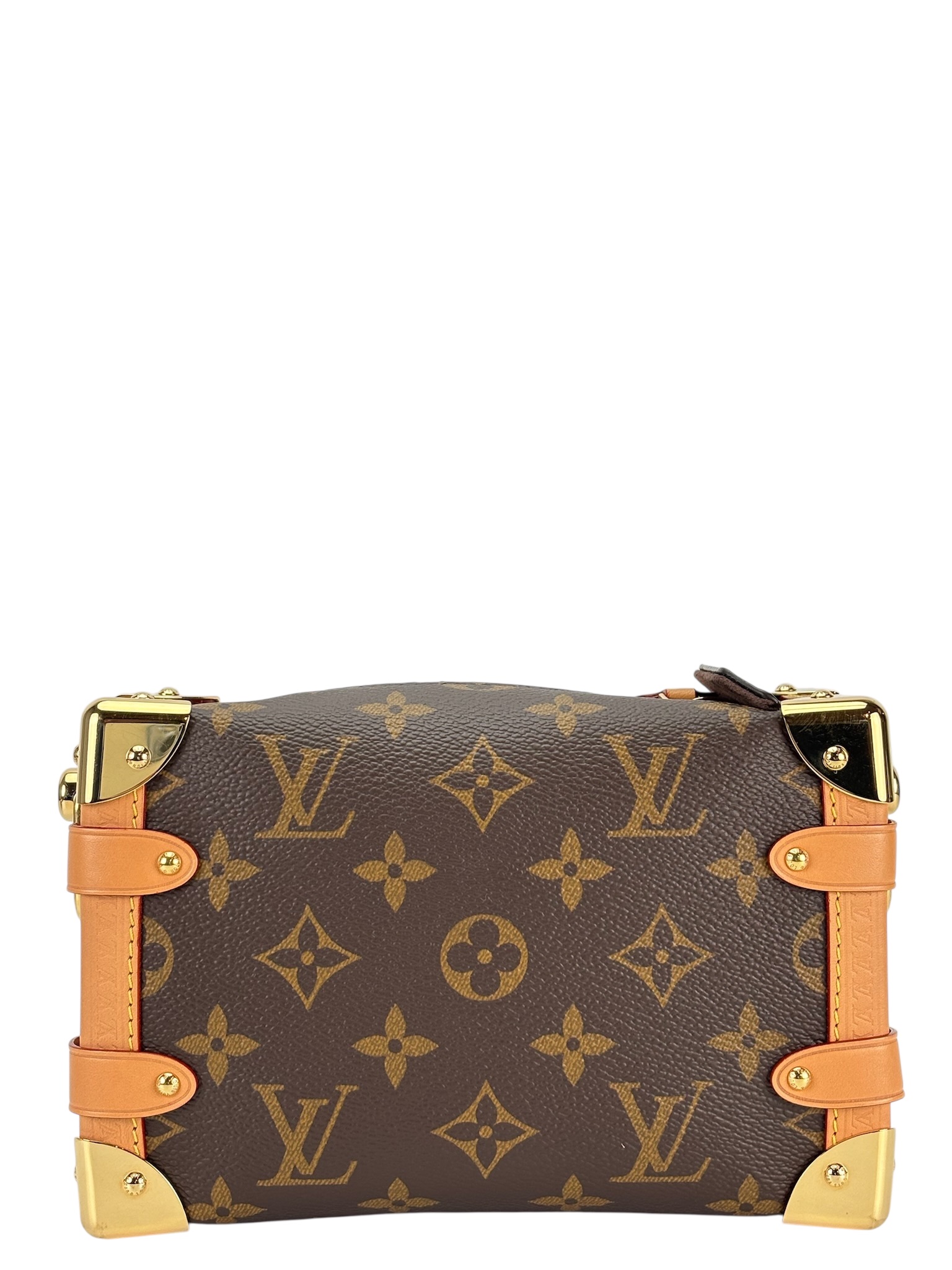 LOUIS VUITTON - Canvas Monogram Side Trunk Small Handbag