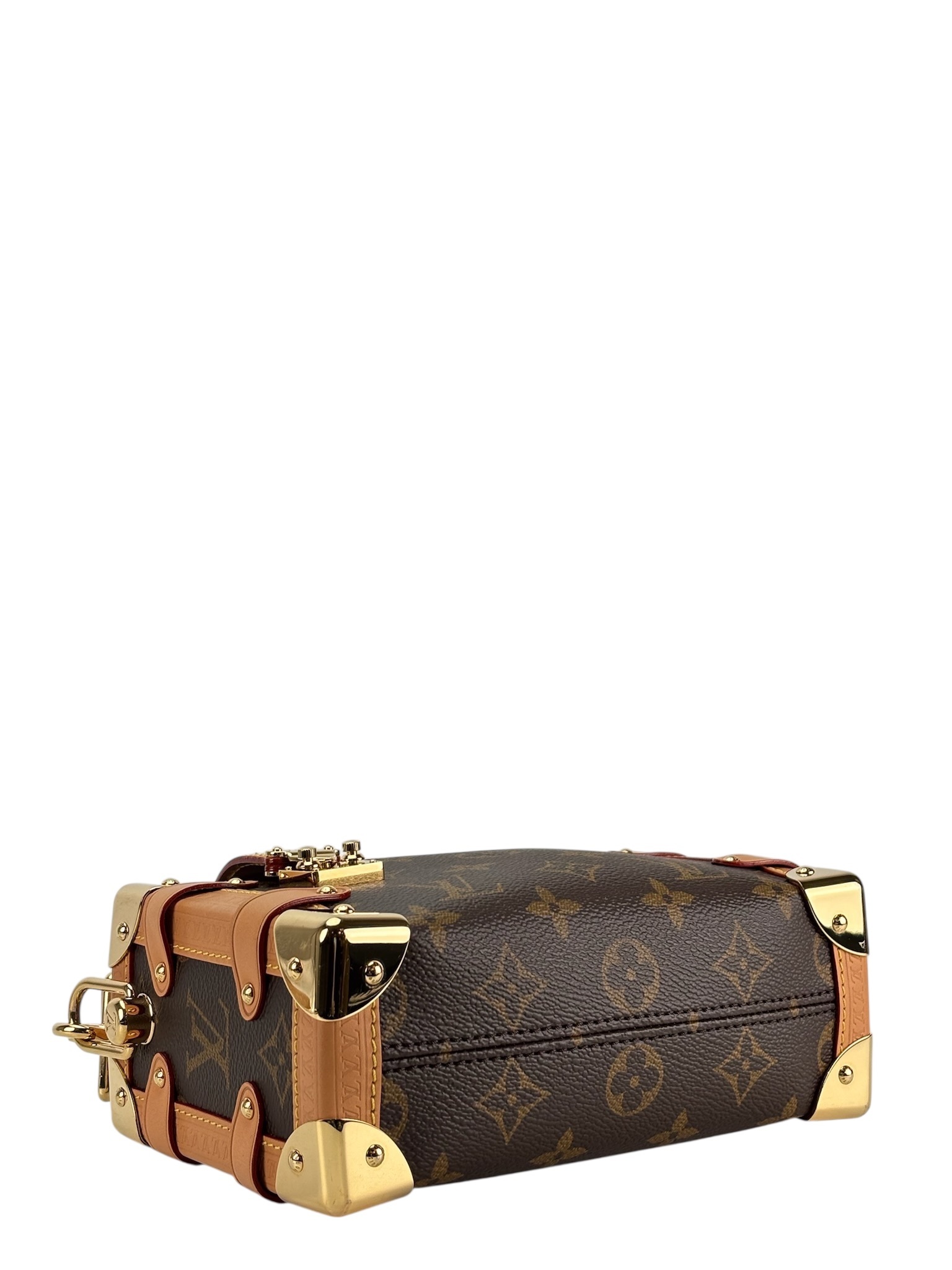 LOUIS VUITTON - Canvas Monogram Side Trunk Small Handbag