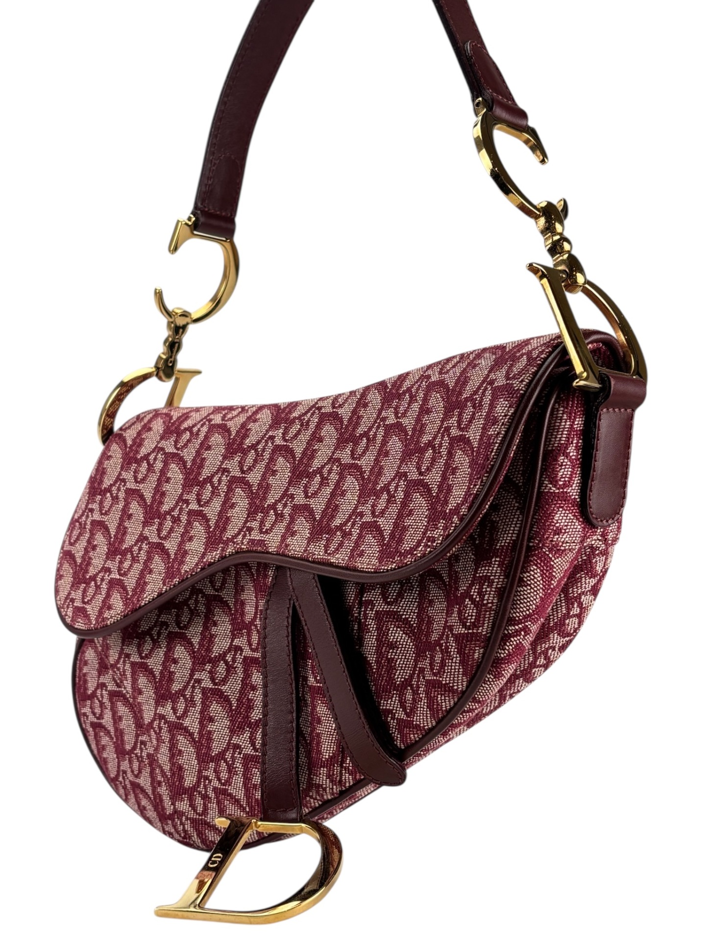CHRISTIAN DIOR - Red Trotter Saddle Handbag – Camellia Vintage Tokyo