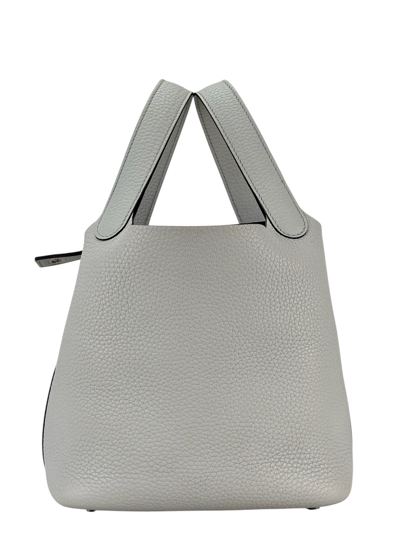 HERMES - Picotin PM Picotin 18 Holy Grail Blue Palladium Hardware 