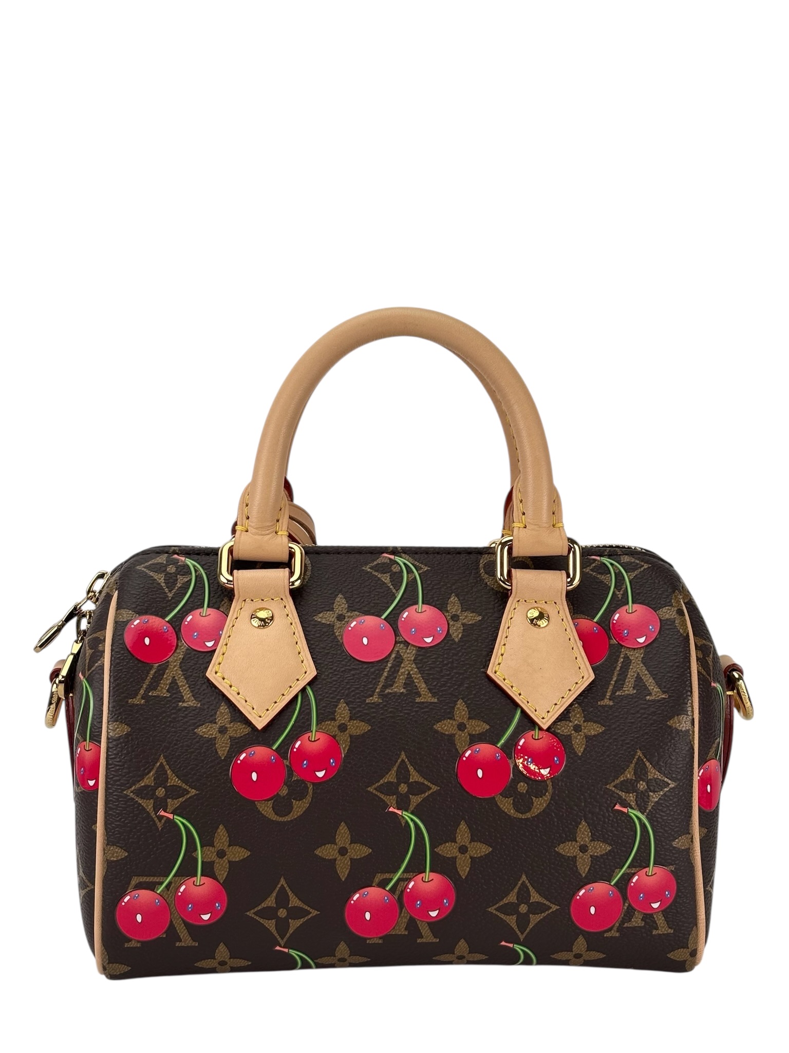 LOUIS VUITTON - LV × TM Speedy 20 Monogram Canvas​ Cherry Bandouliere