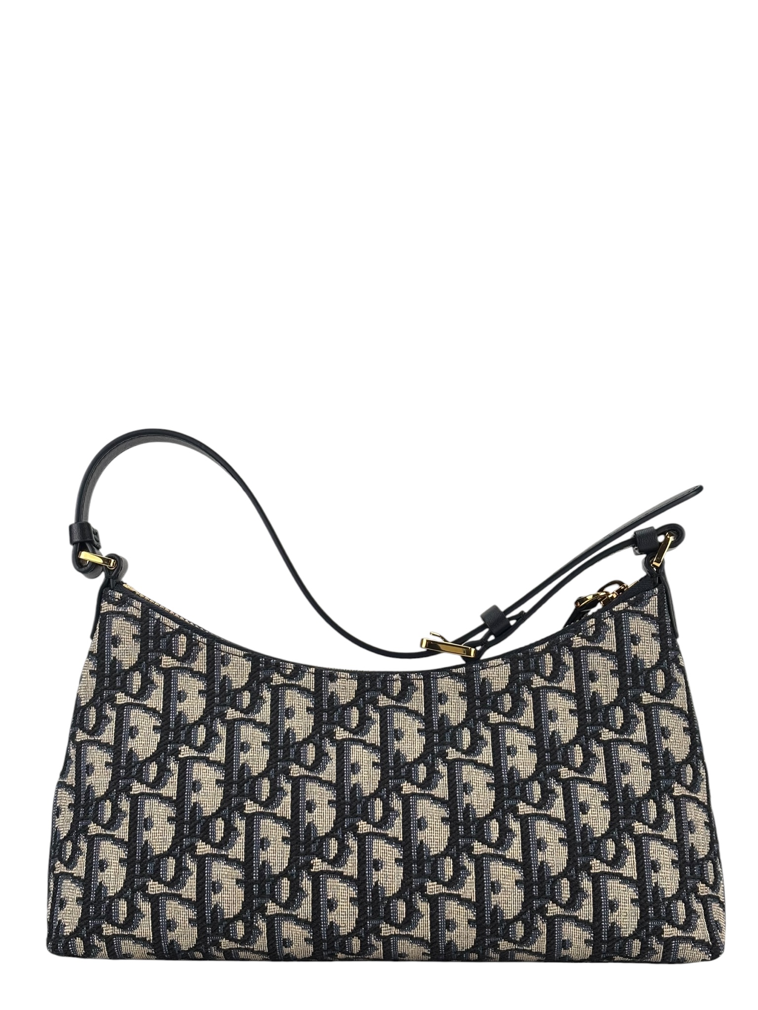 CHRISTIAN DIOR - Blue Trotter Montaigne Hobo Bag