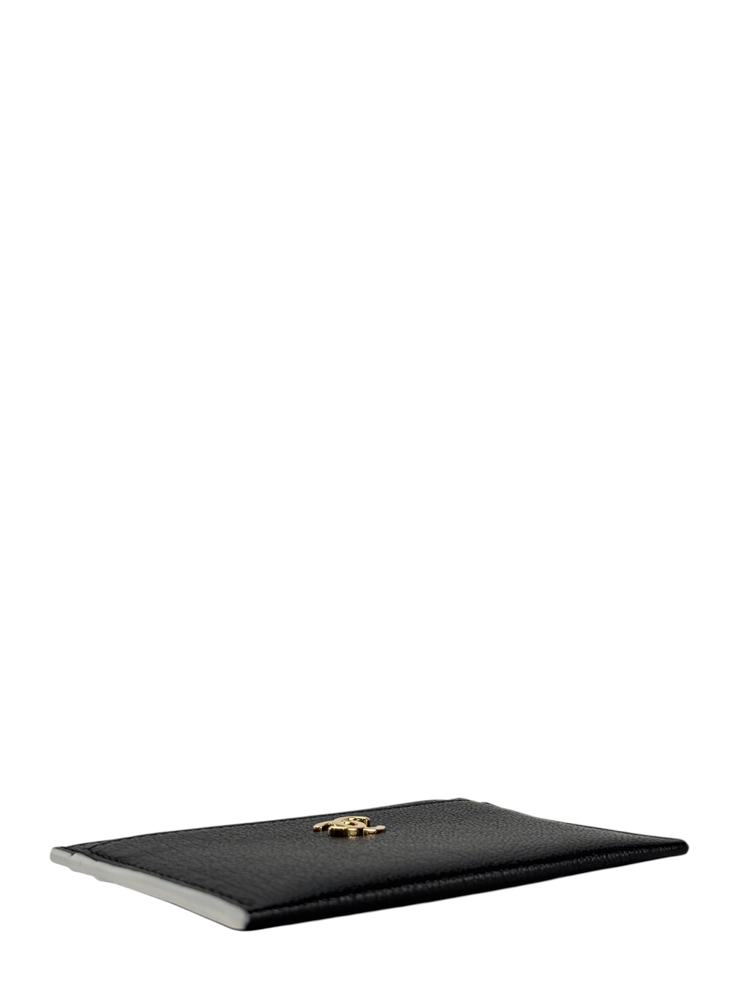 CHANEL - 26S Black Calfskin Card Holder Small – Camellia Vintage Tokyo