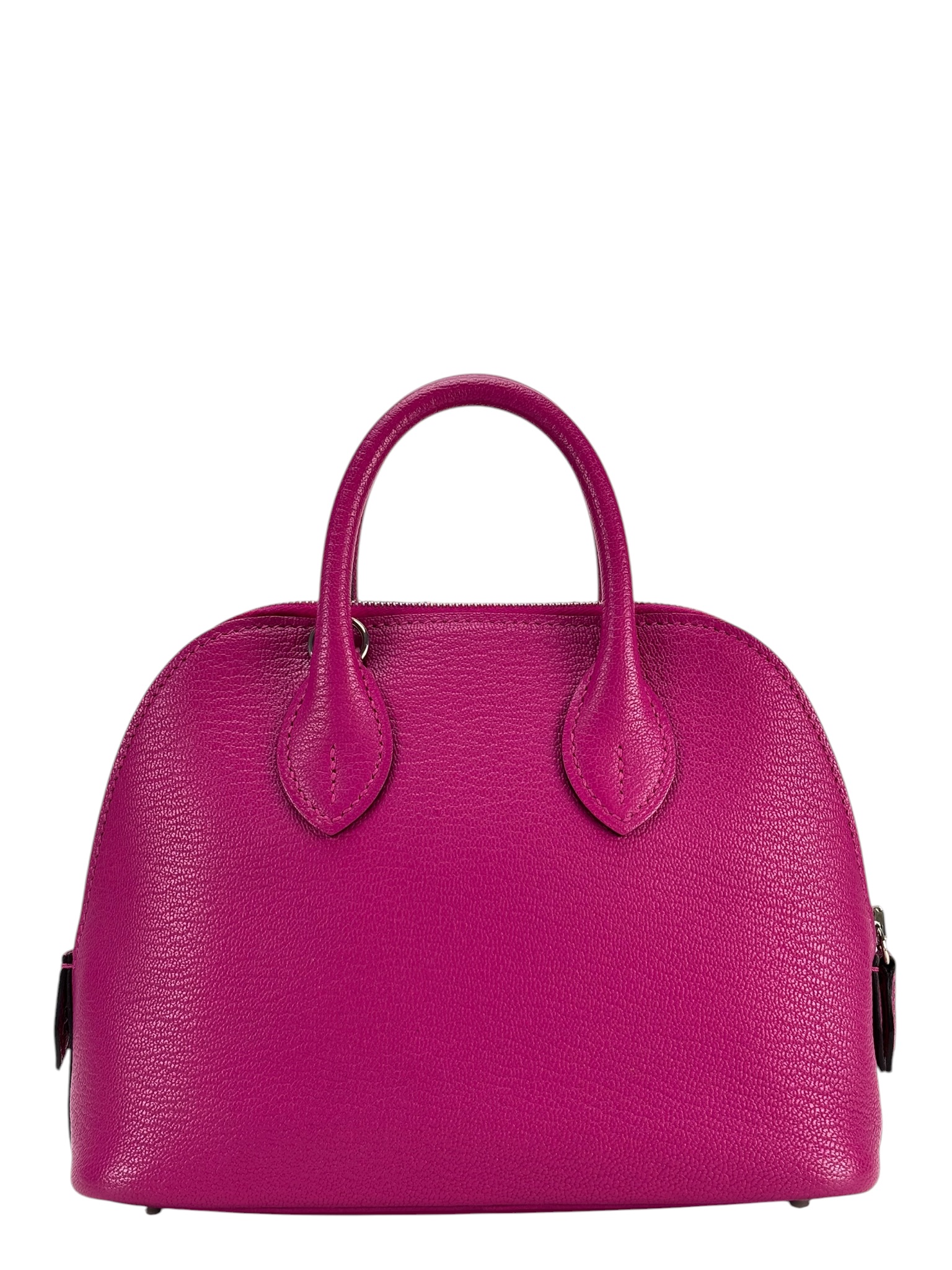 HERMES - Mini Bolide 1923 L3 Rose Purple Chevre Palladium Hardware