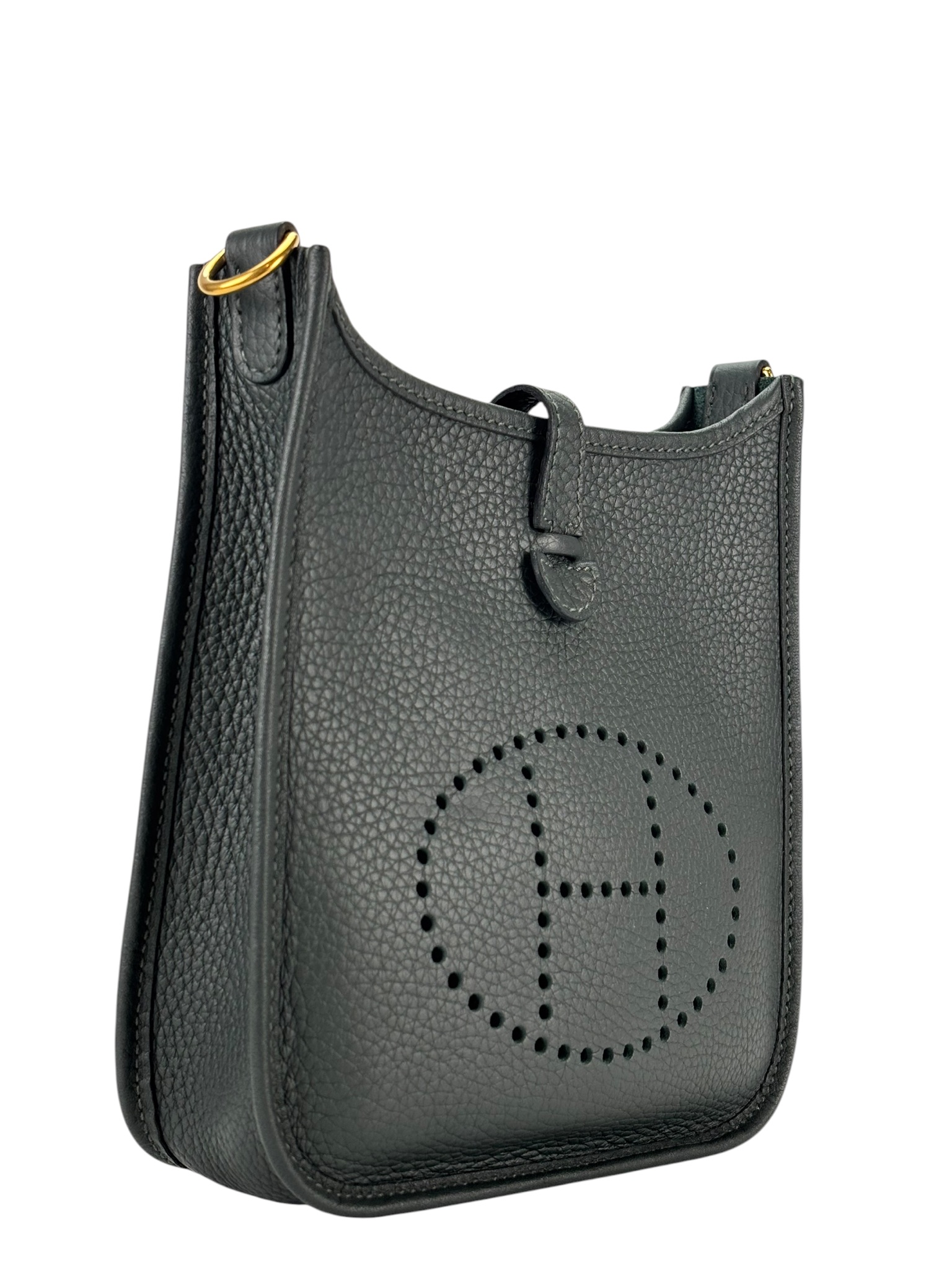 HERMES - Evelyne TPM Evelyne 16 Vert Fonce Clemence Gold Hardware