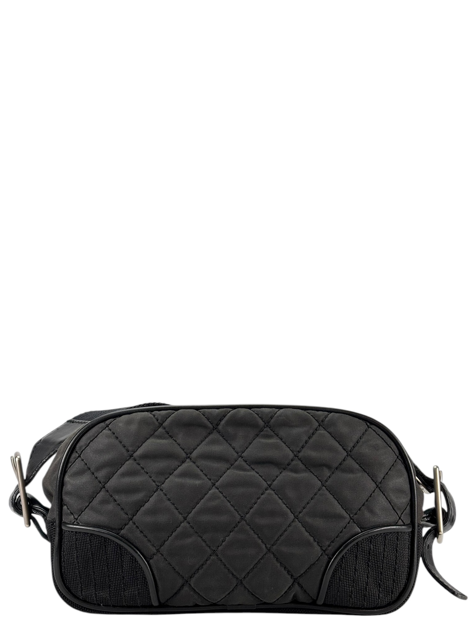 CHANEL - Black Sport Line Crossbody Shoulder Bag