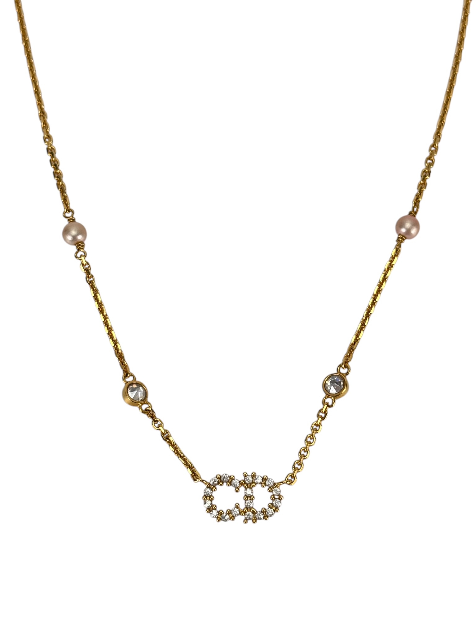 Dior - Gold Clair D Lune Necklace