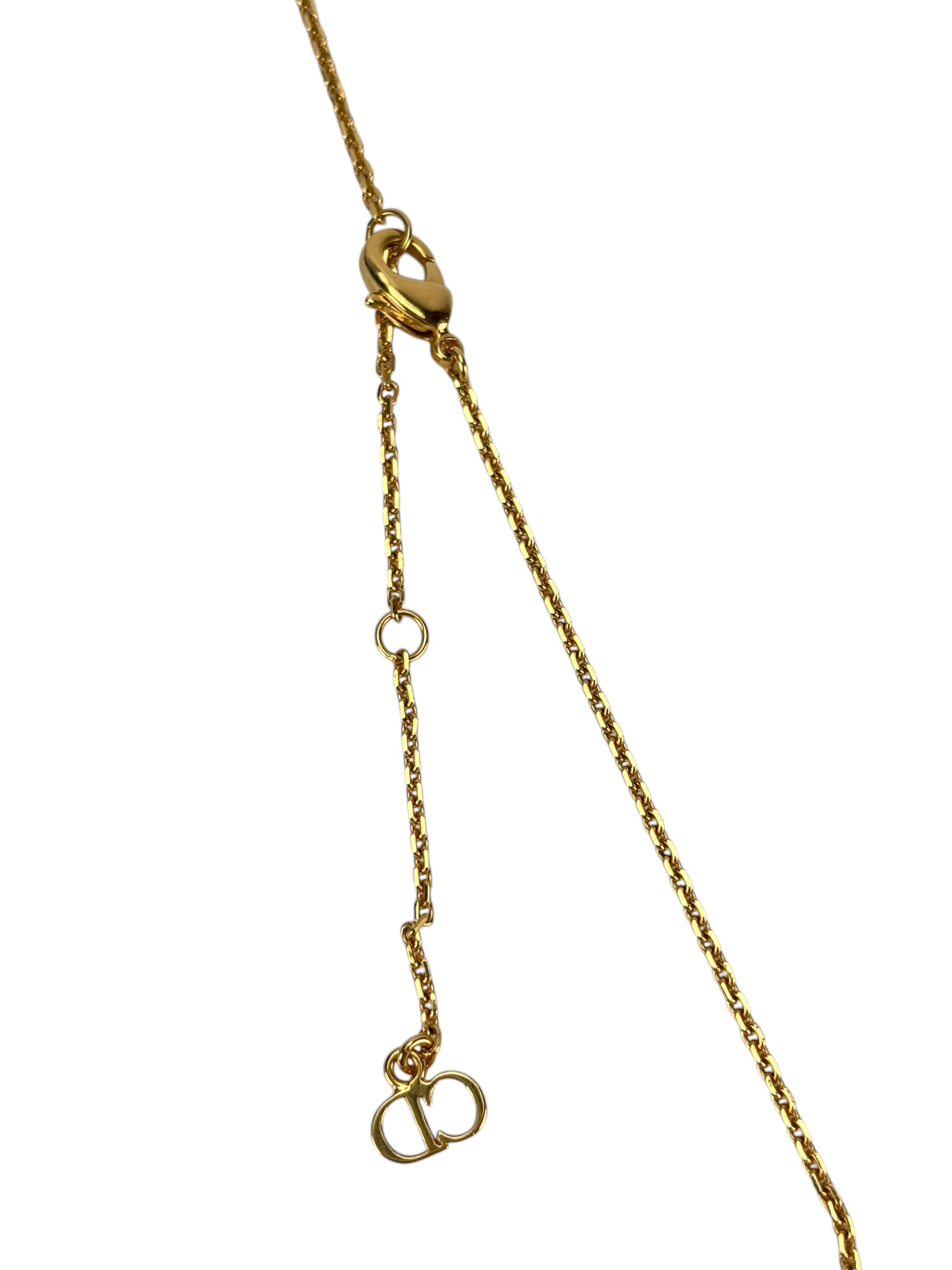 CHRISTIAN DIOR - Gold Clair D Lune Necklace – Camellia Vintage Tokyo