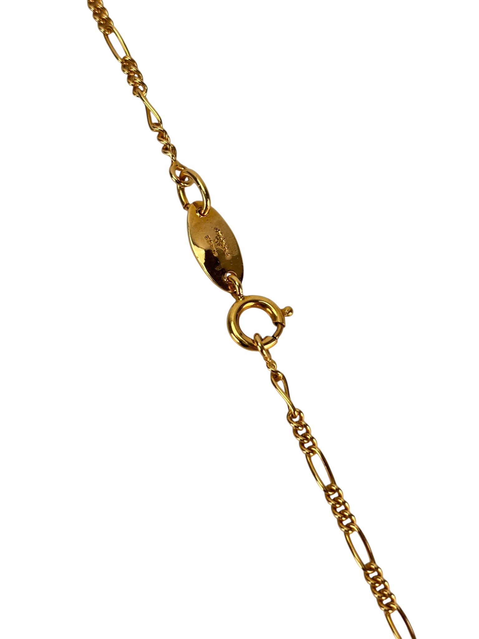 CHANEL - Gold CC logo Metal Necklace – Camellia Vintage Tokyo