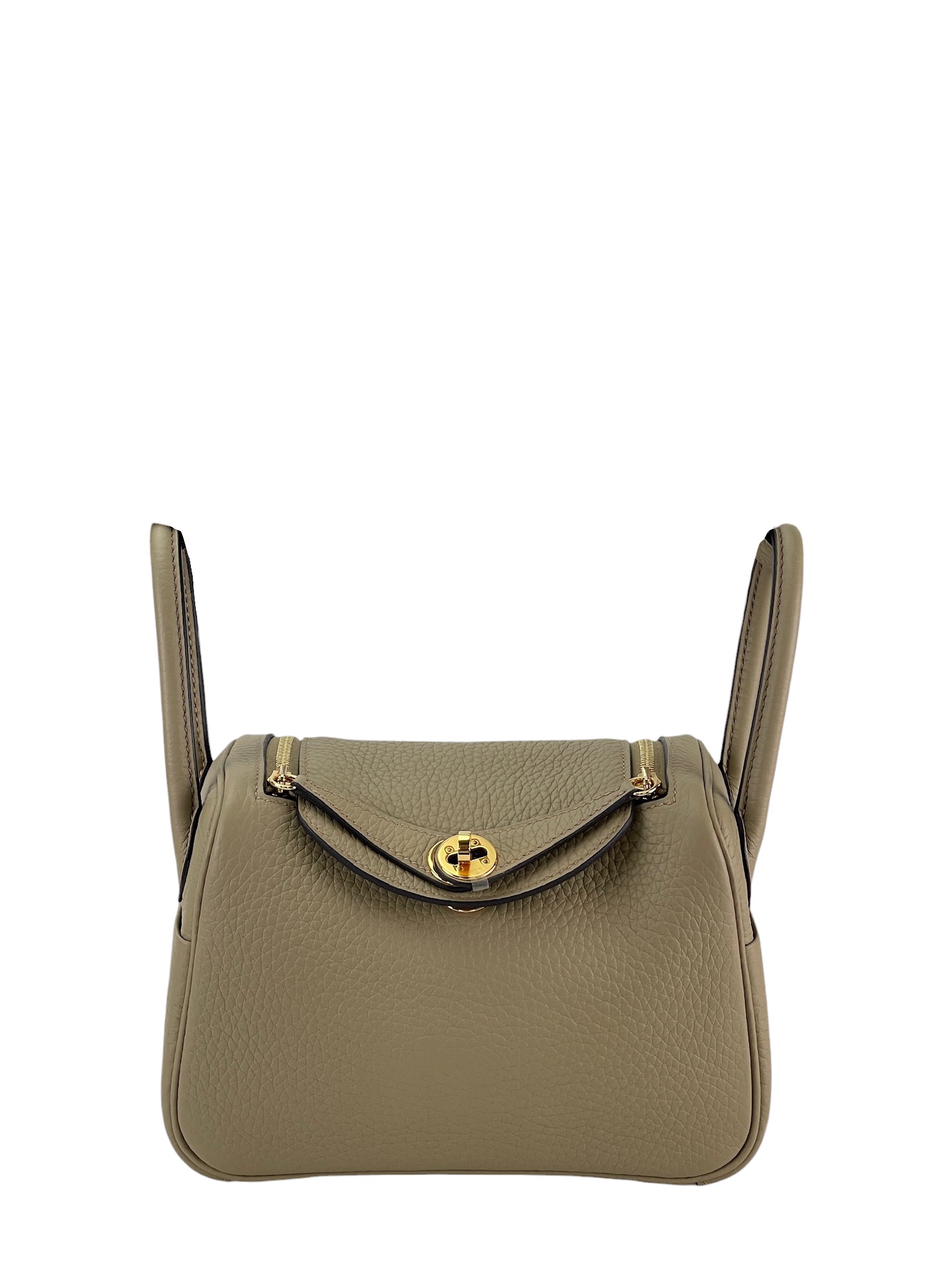 CHANEL -  Mini Lindy Trench Clemence Palladium Hardware 