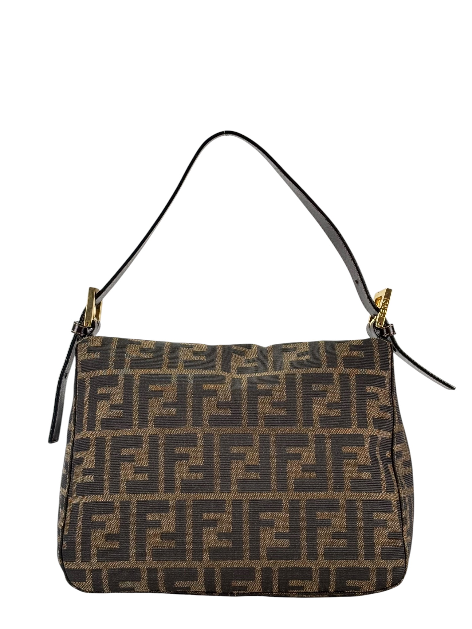FENDI - Mamma Baguette Zucca Shoulder Bag