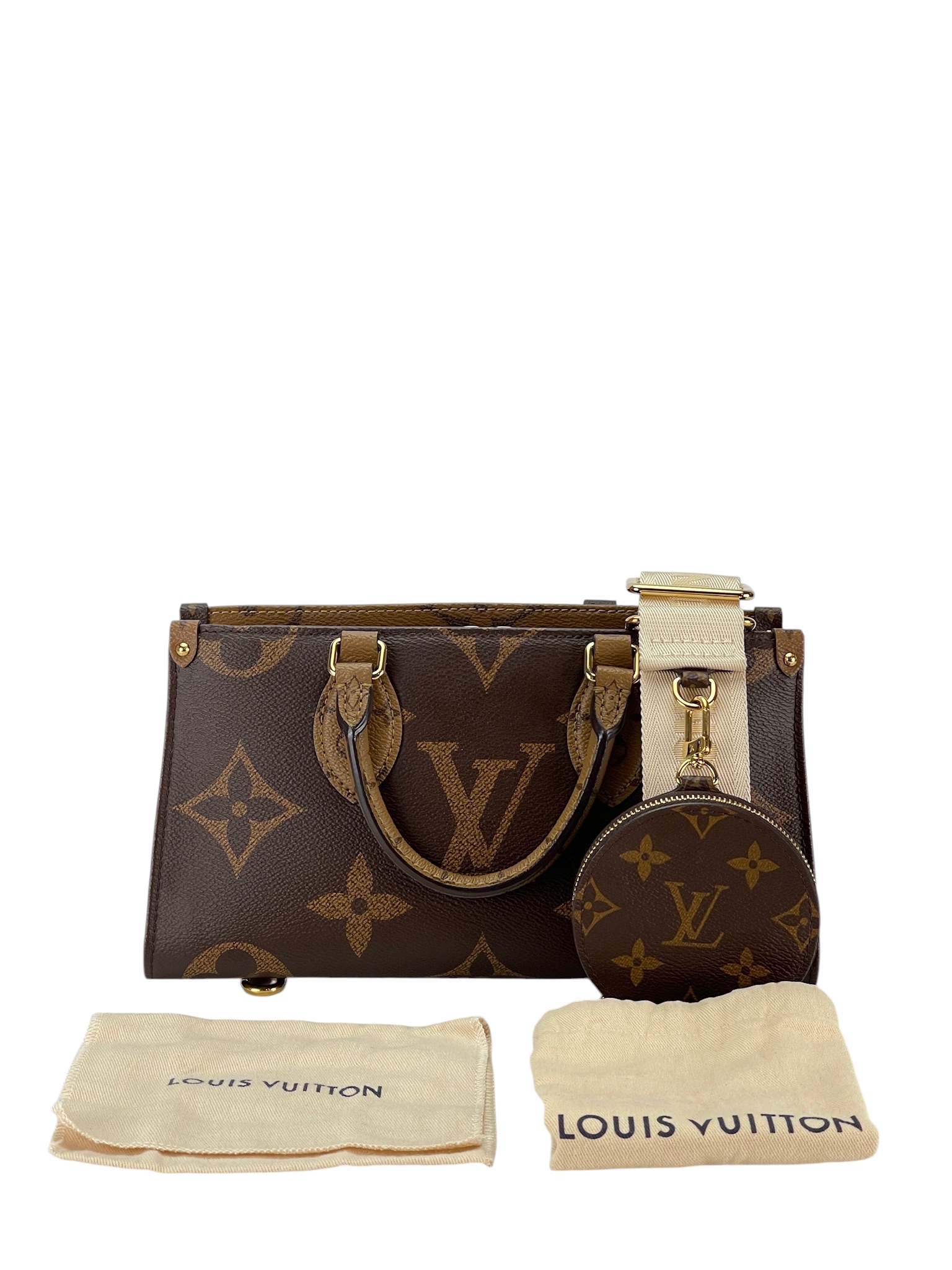 LOUIS VUITTON - Reverse Monogram Giant OnTheGo East West 2way Bag