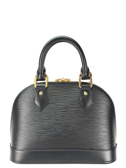 LOUIS VUITTON - LV x TM Alma BB Black Epi Handbag – Camellia