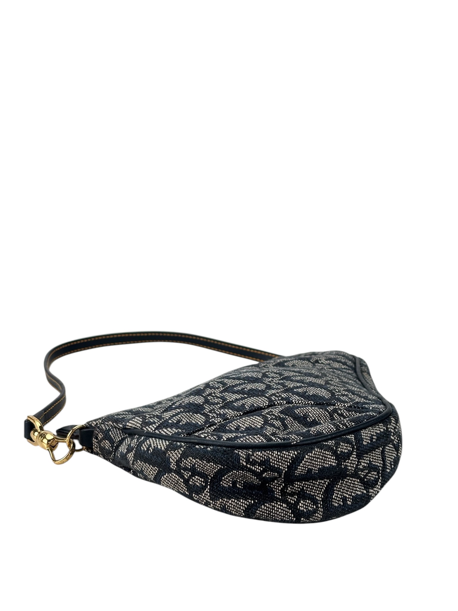 CHRISTIAN DIOR - Blue Trotter Saddle Handbag – Camellia Vintage Tokyo
