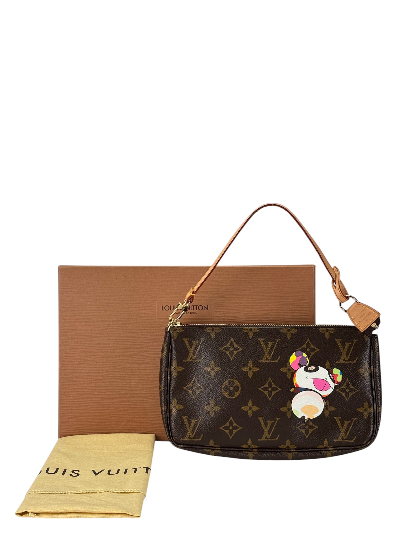 LOUIS VUITTON - Takashi Murakami Pochette Accessoires Pouch Panda