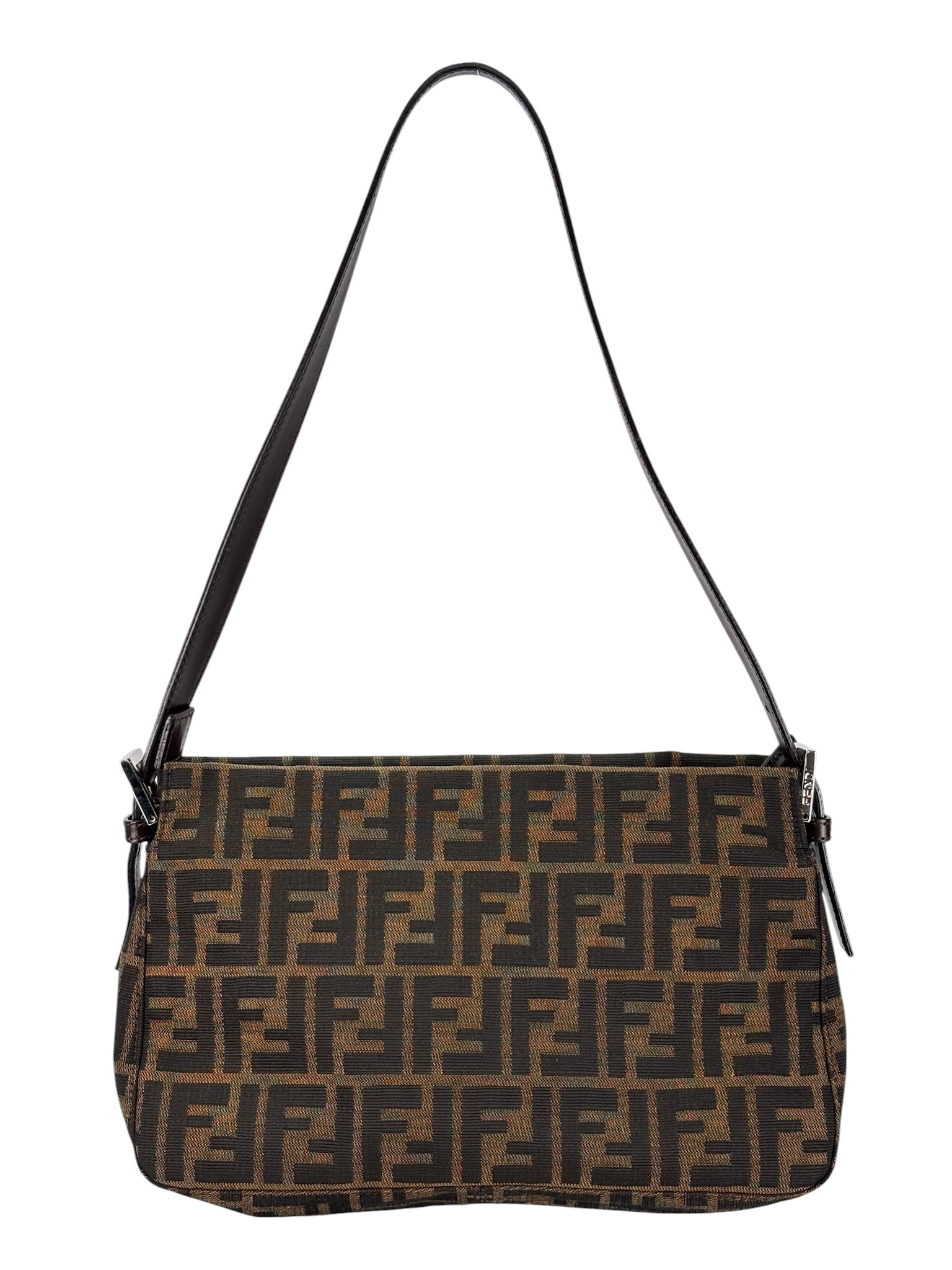 FENDI - Zucca Medium Mamma Baguette Bag Brown