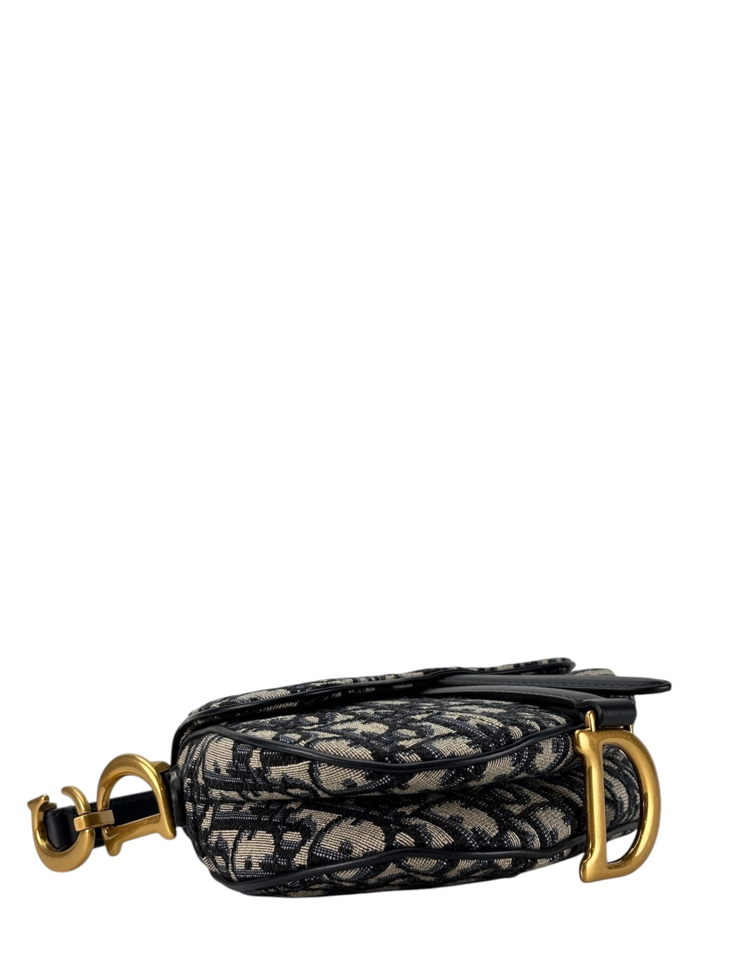 CHRISTIAN DIOR - Navy Trotter Saddle Handbag – Camellia Vintage Tokyo