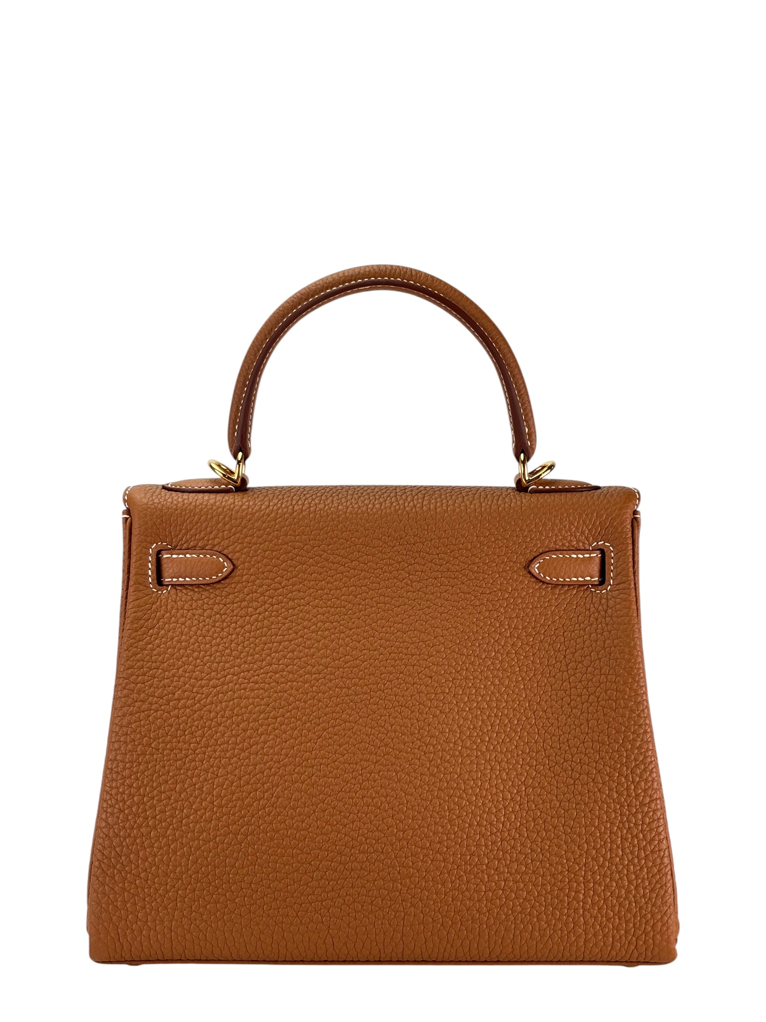 HERMES - Kelly 25 Gold Togo Gold Hardware