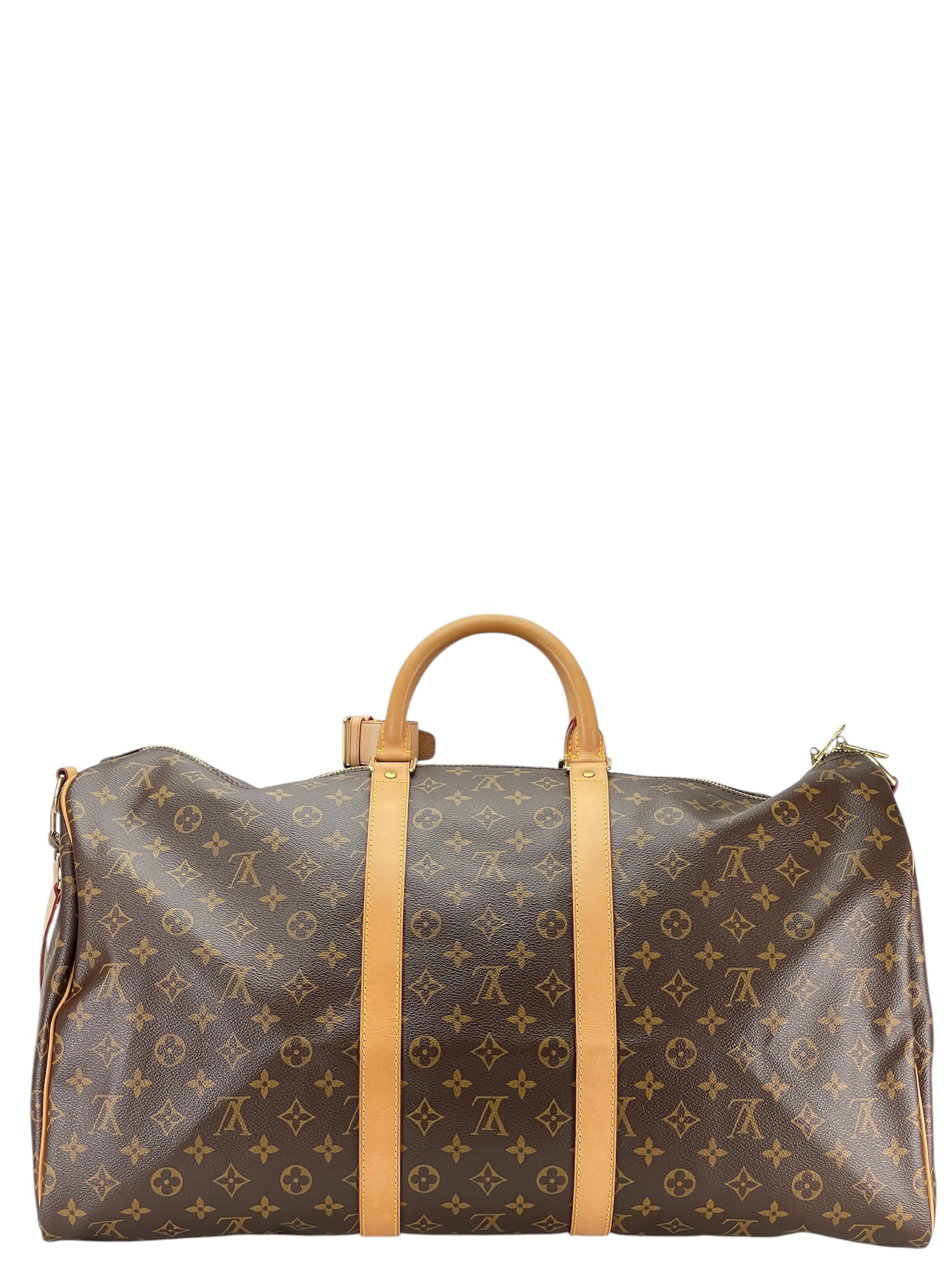 LOUIS VUITTON - Monogram Keepall 50 Bandouliere 2Way Handbag 