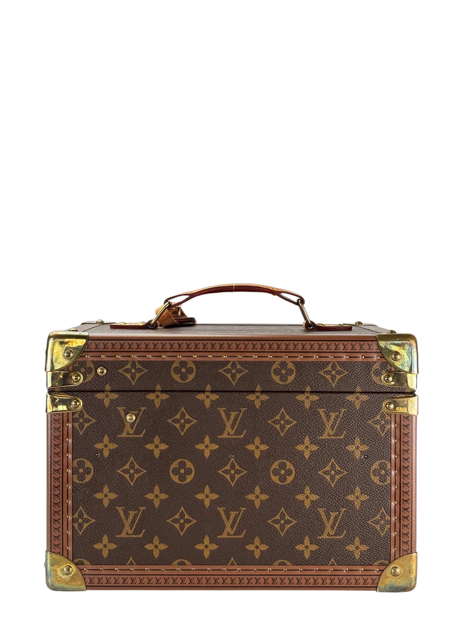 LOUIS VUITTON - Monogram Boite Flacon Trunk Vanity Case 
