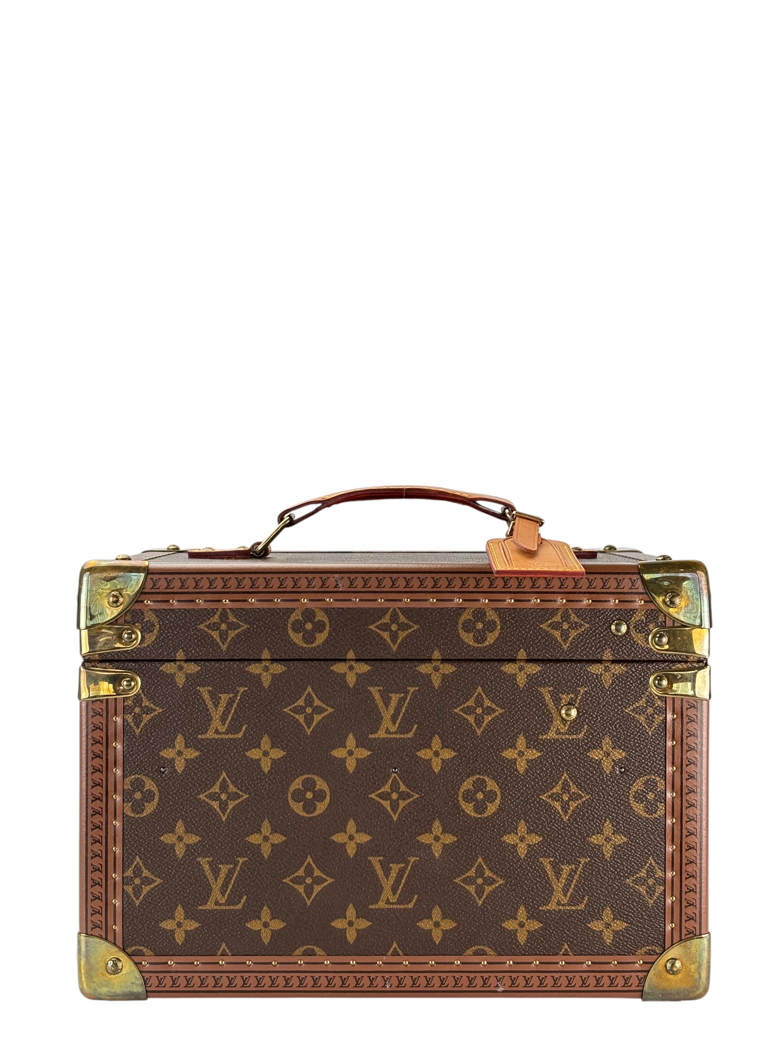 LOUIS VUITTON - Monogram Boite Flacon Trunk Vanity Case 