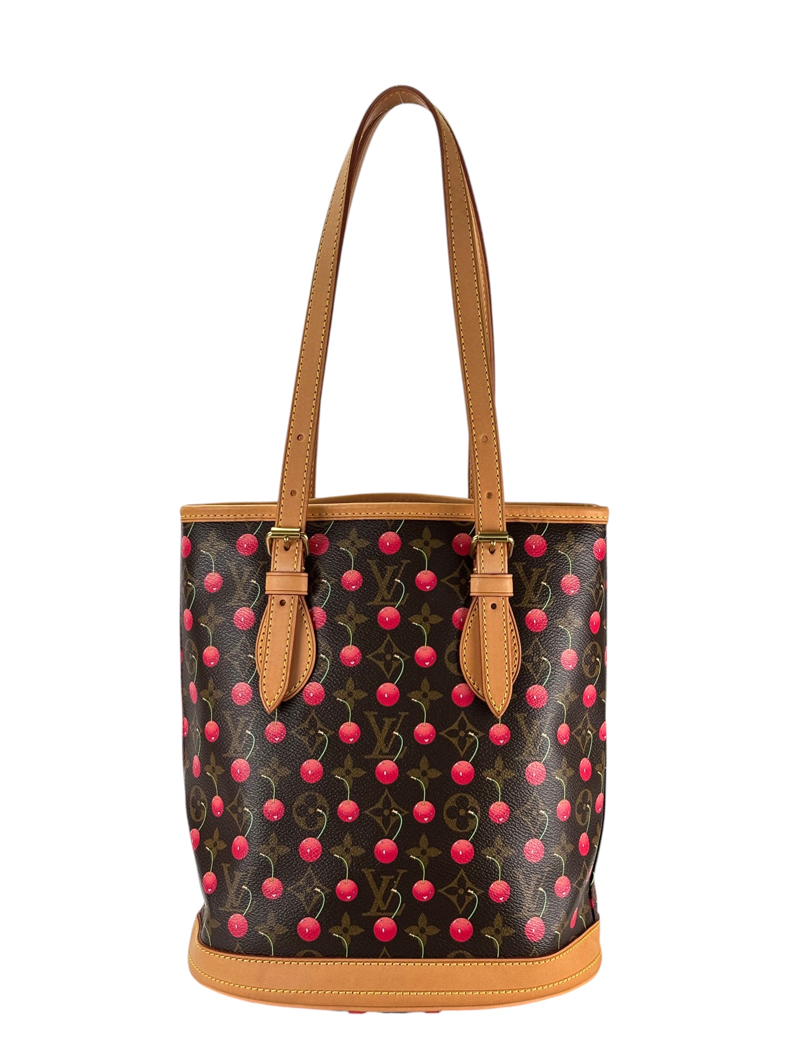 LOUIS VUITTON - Monogram Cherry Bucket Shoulder Bag