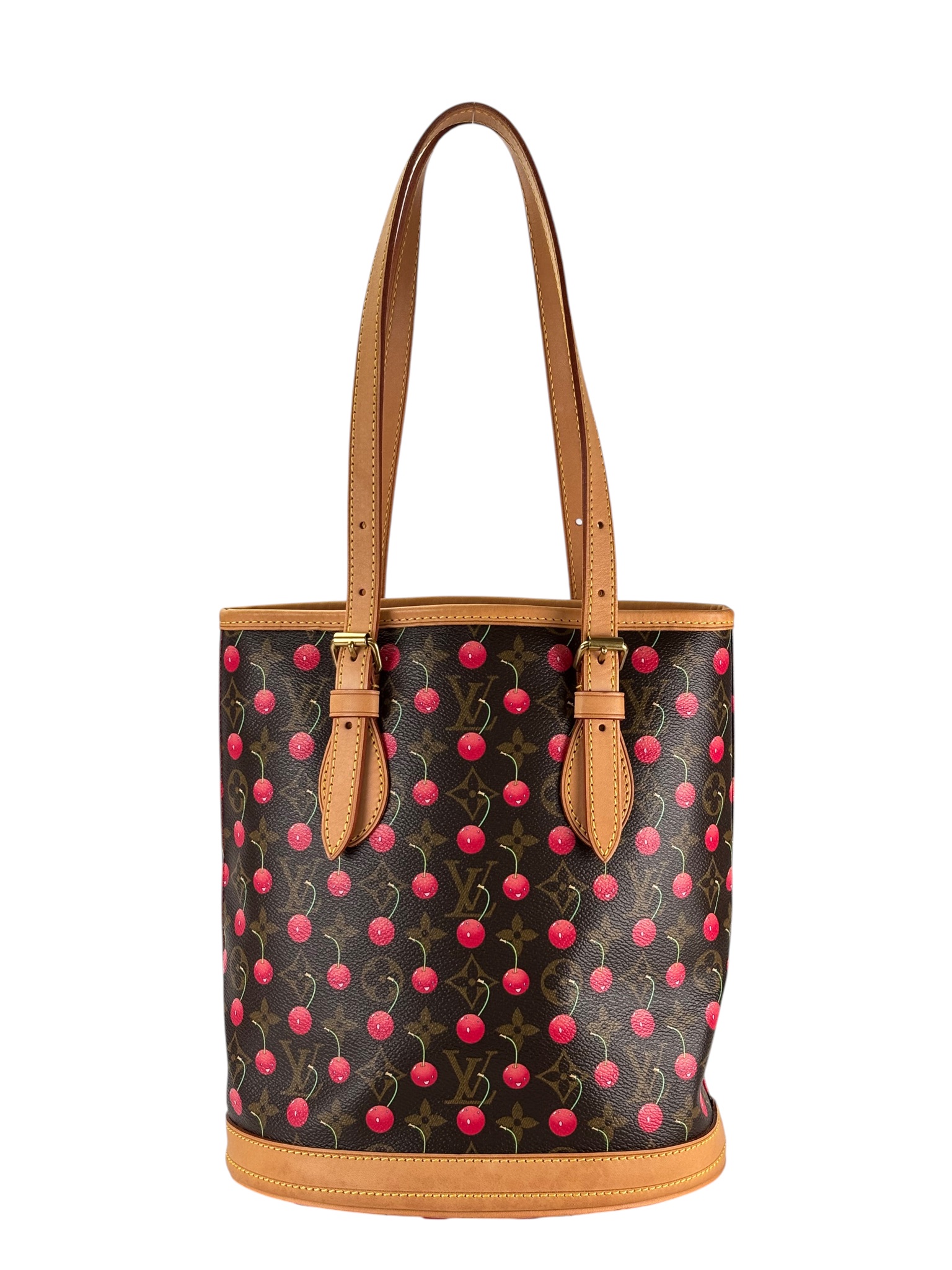 LOUIS VUITTON - Monogram Cherry Bucket Shoulder Bag