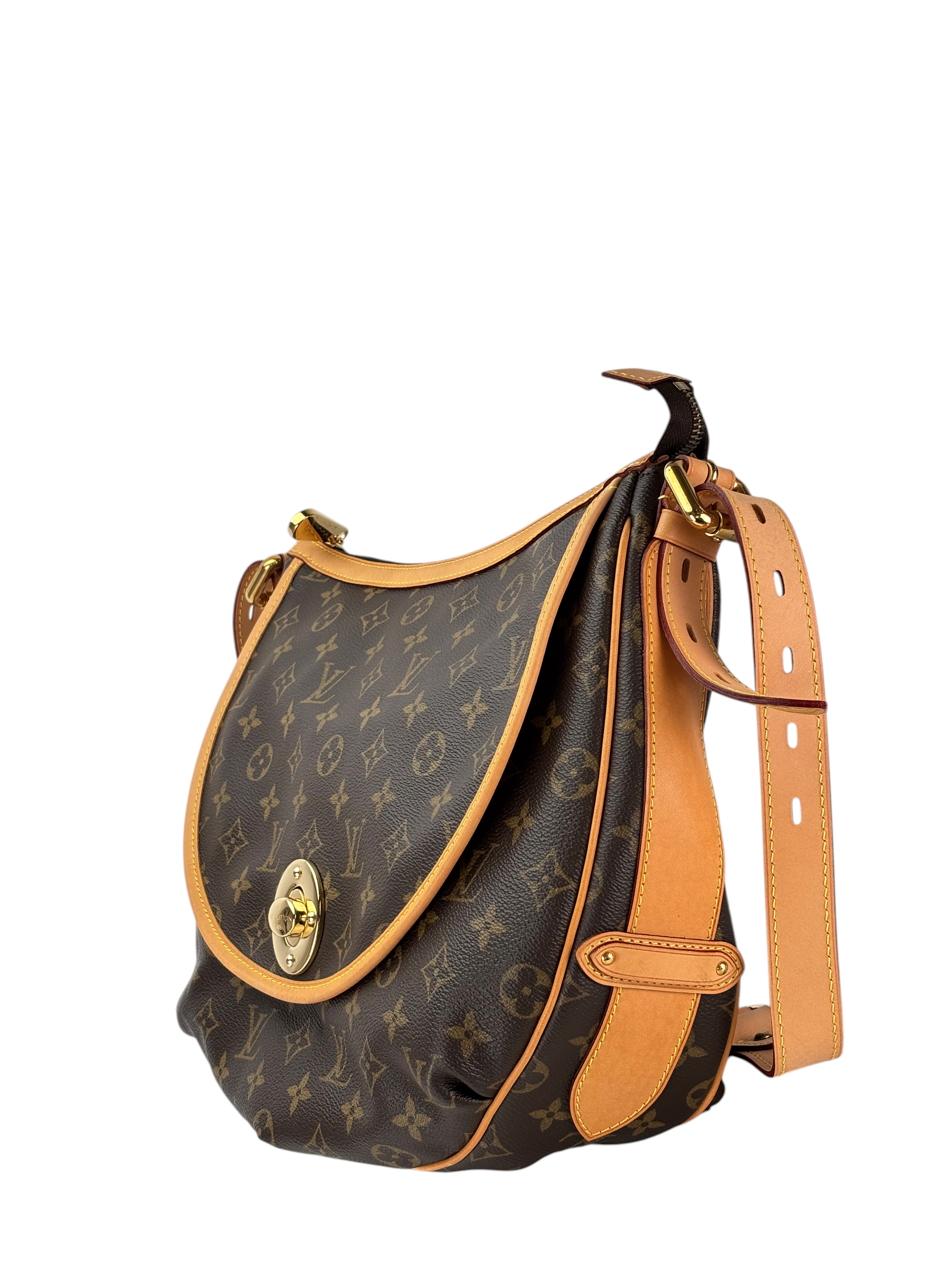 LOUIS VUITTON - Canvas Monogram Tulum GM Shoulder Bag