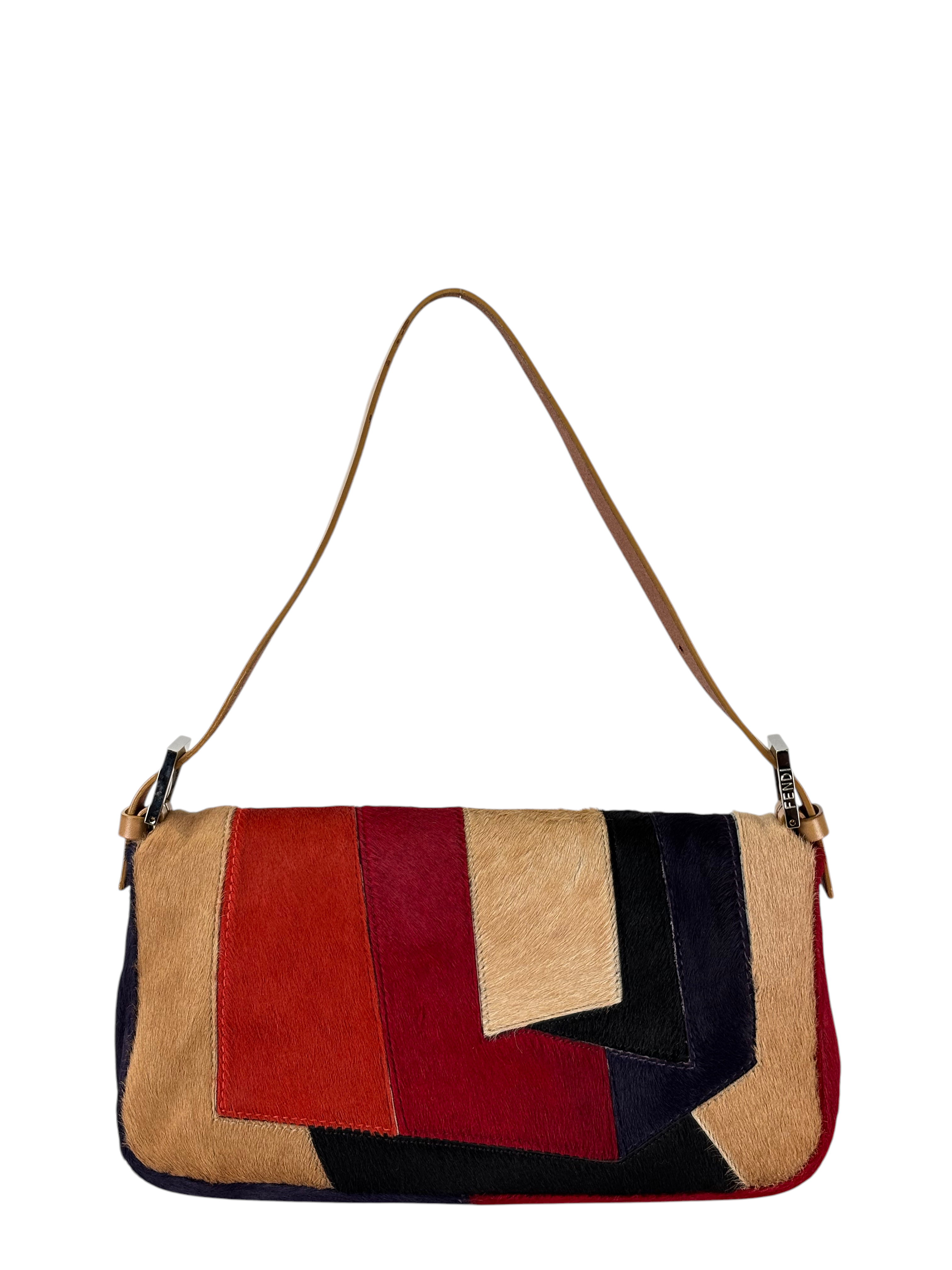 FENDI - Mamma Baguette Shoulder Bag Multicolor